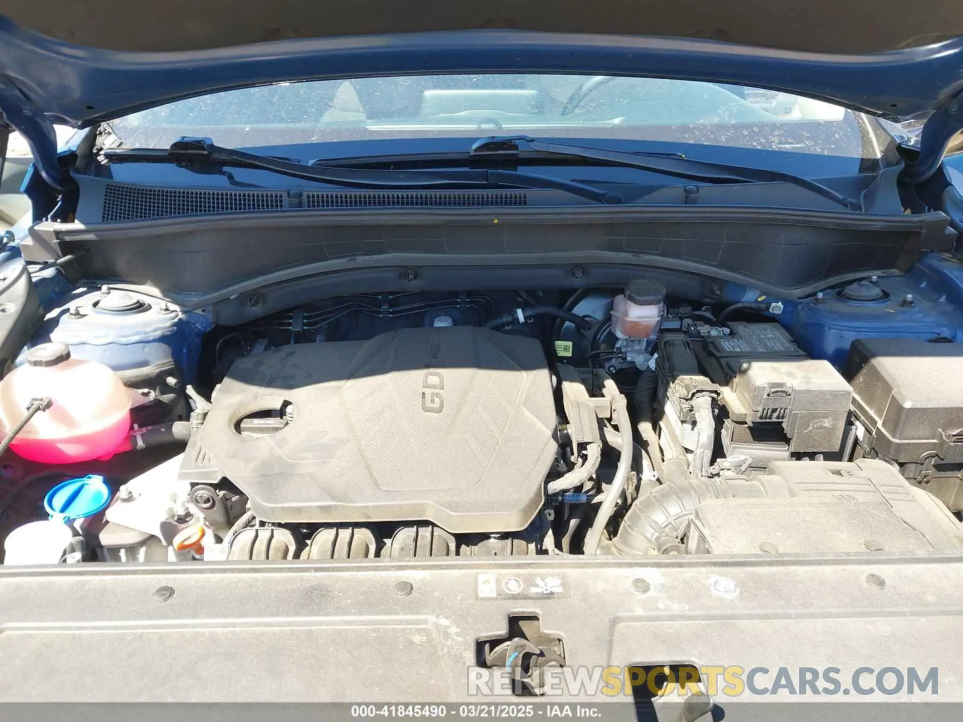 10 fotografías del automóvil dañado 5NMS2DAJ7PH592881 HYUNDAI SANTA FE 2023