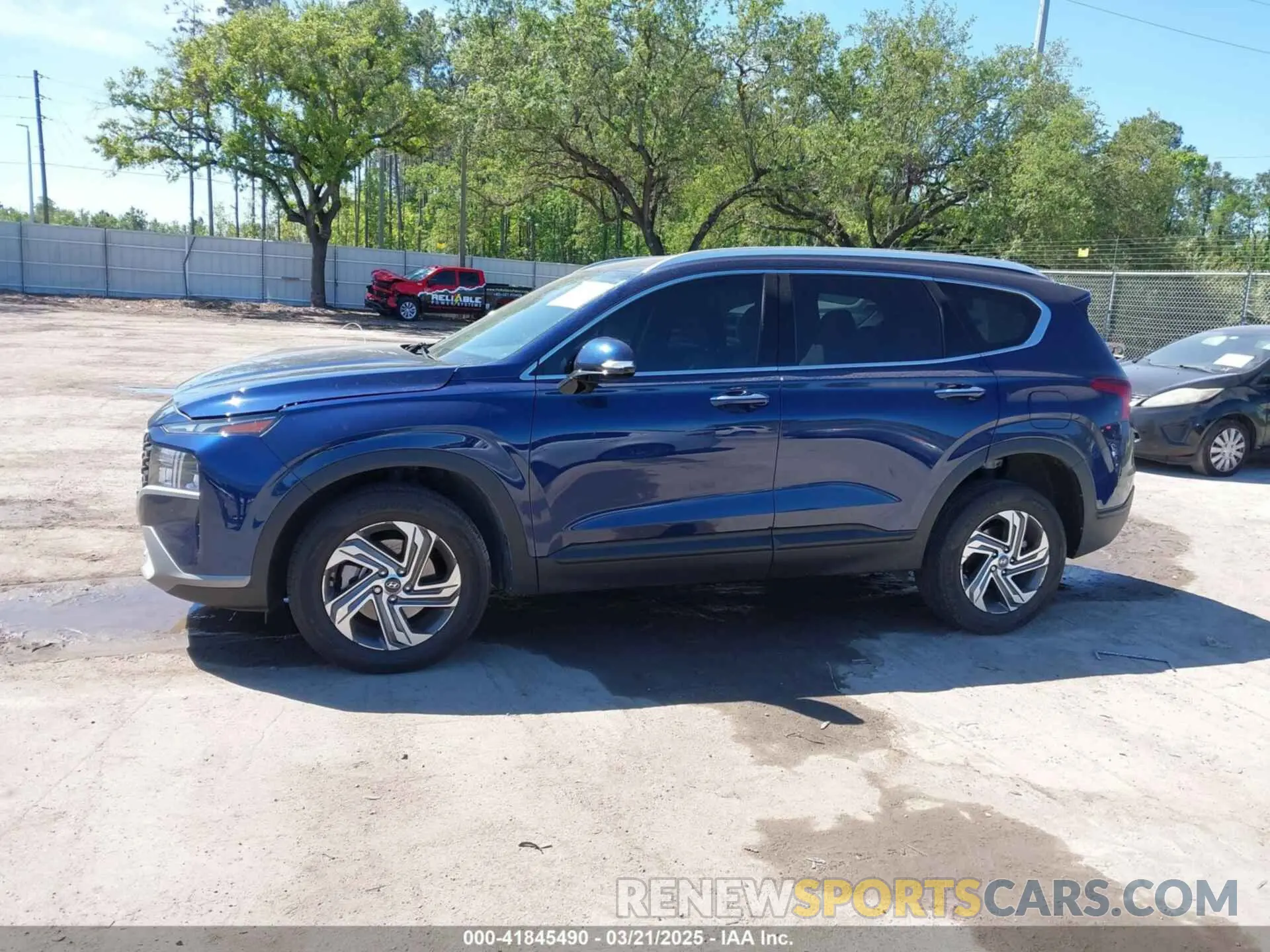 14 fotografías del automóvil dañado 5NMS2DAJ7PH592881 HYUNDAI SANTA FE 2023