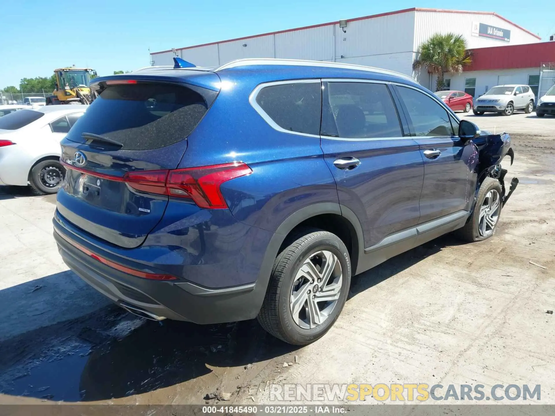 4 fotografías del automóvil dañado 5NMS2DAJ7PH592881 HYUNDAI SANTA FE 2023