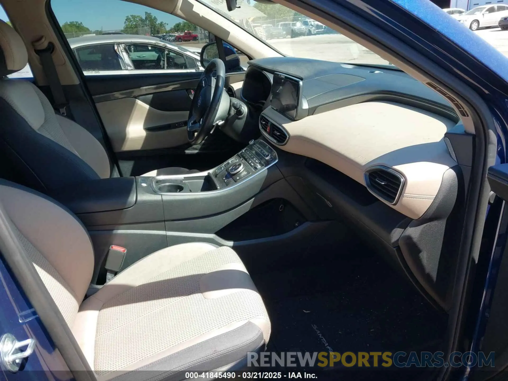 5 fotografías del automóvil dañado 5NMS2DAJ7PH592881 HYUNDAI SANTA FE 2023