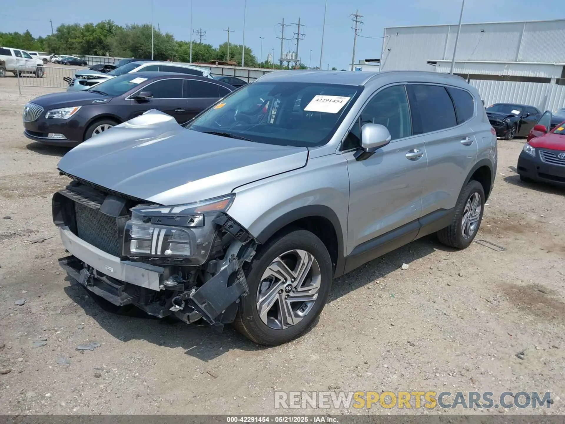 2 fotografías del automóvil dañado 5NMS2DAJ8PH628240 HYUNDAI SANTA FE 2023