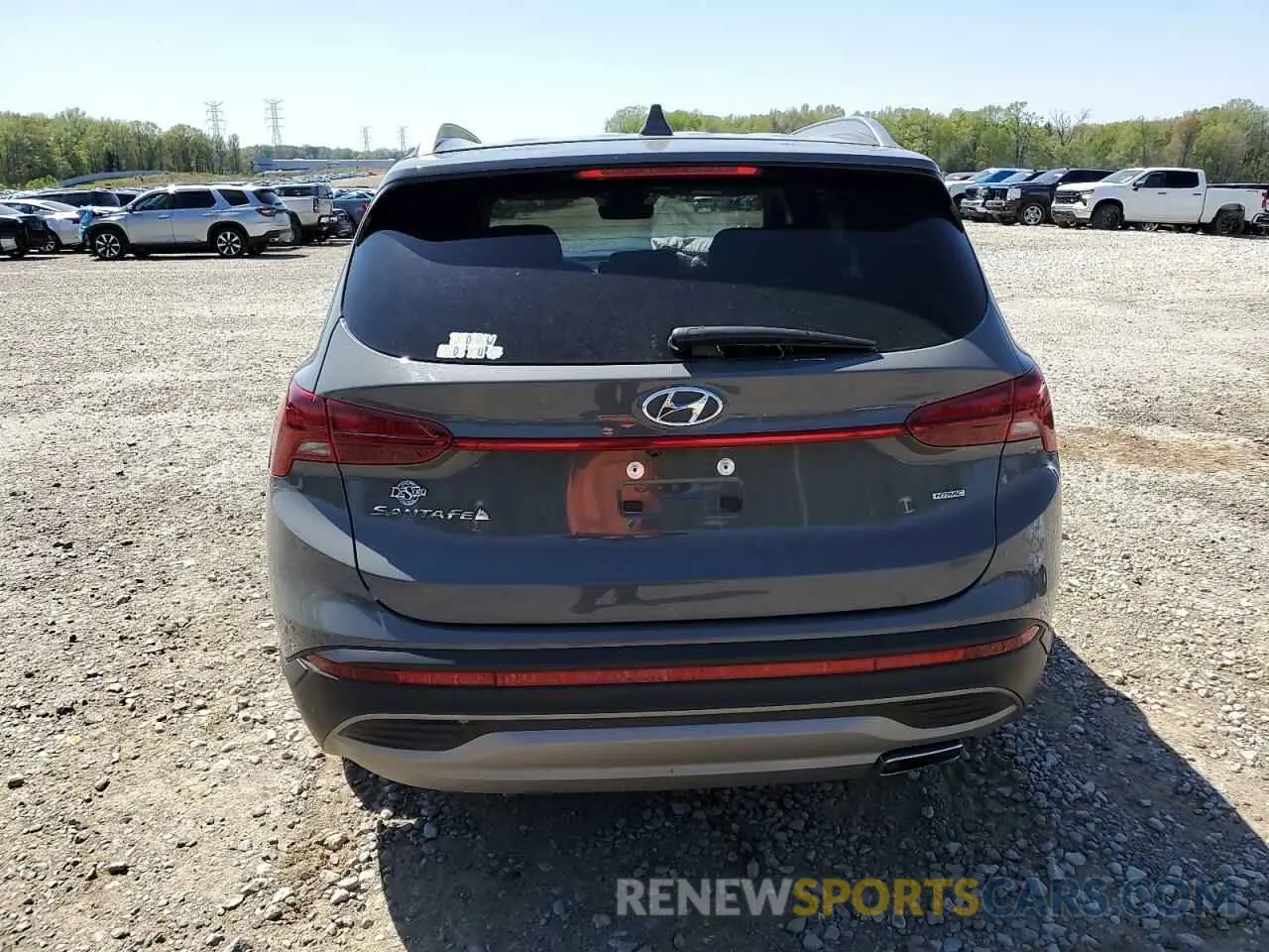 6 fotografías del automóvil dañado 5NMS2DAJ9PH529099 HYUNDAI SANTA FE 2023