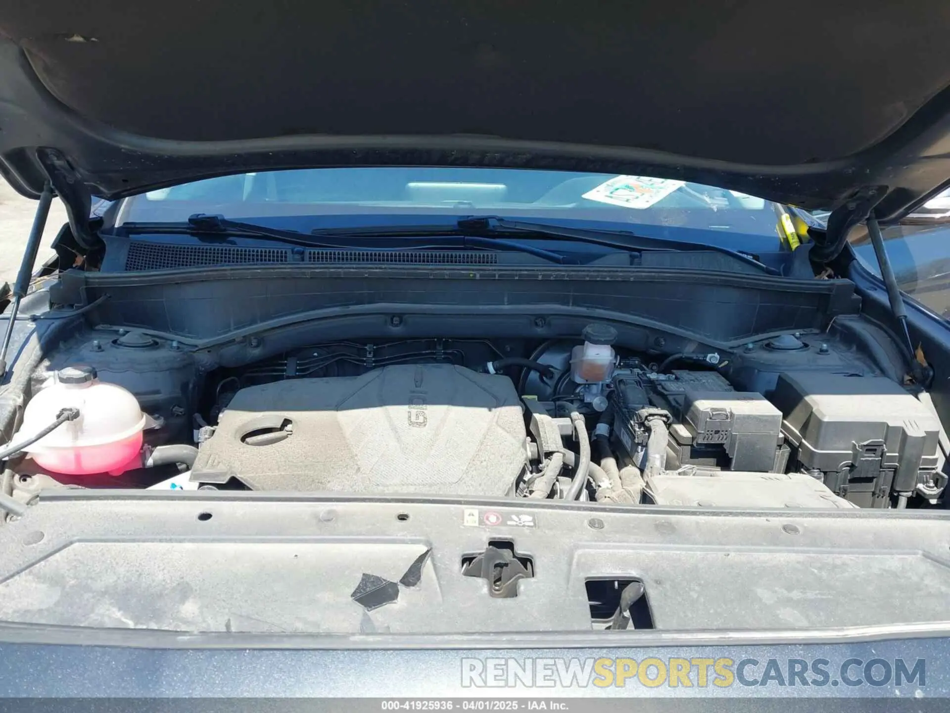 10 fotografías del automóvil dañado 5NMS2DAJXPH525496 HYUNDAI SANTA FE 2023