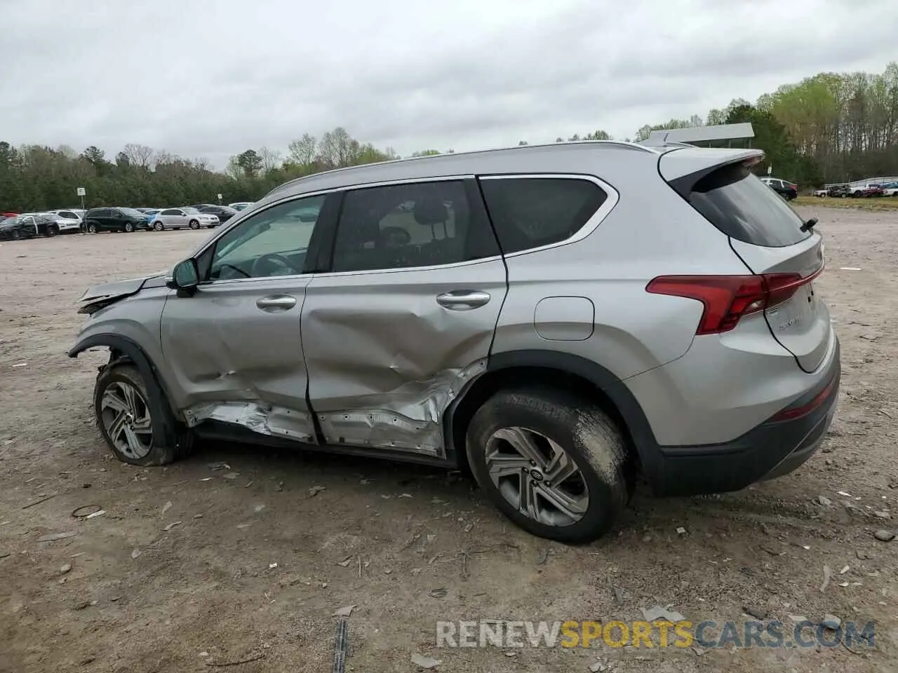2 fotografías del automóvil dañado 5NMS2DAJXPH529550 HYUNDAI SANTA FE 2023