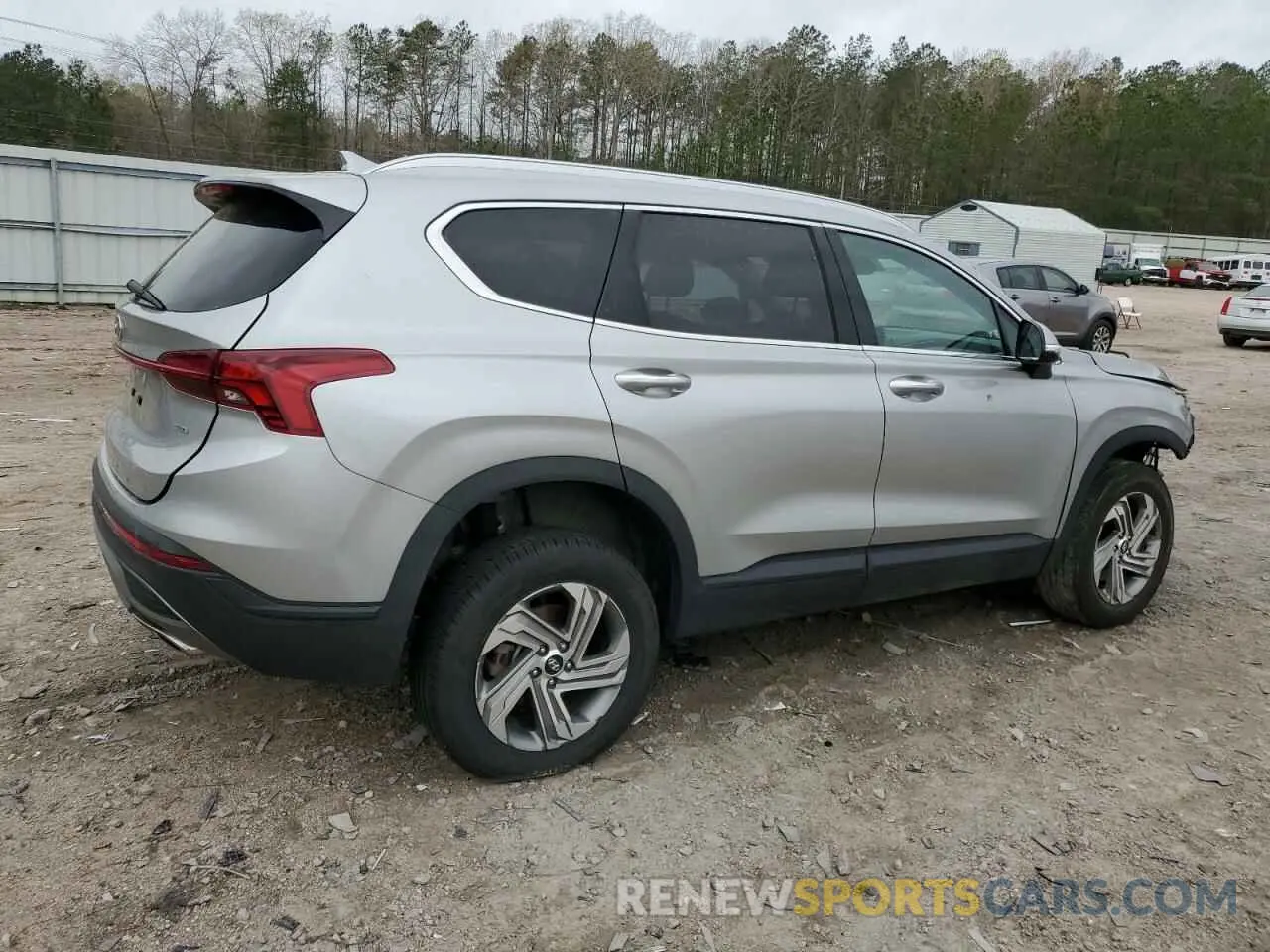 3 fotografías del automóvil dañado 5NMS2DAJXPH529550 HYUNDAI SANTA FE 2023