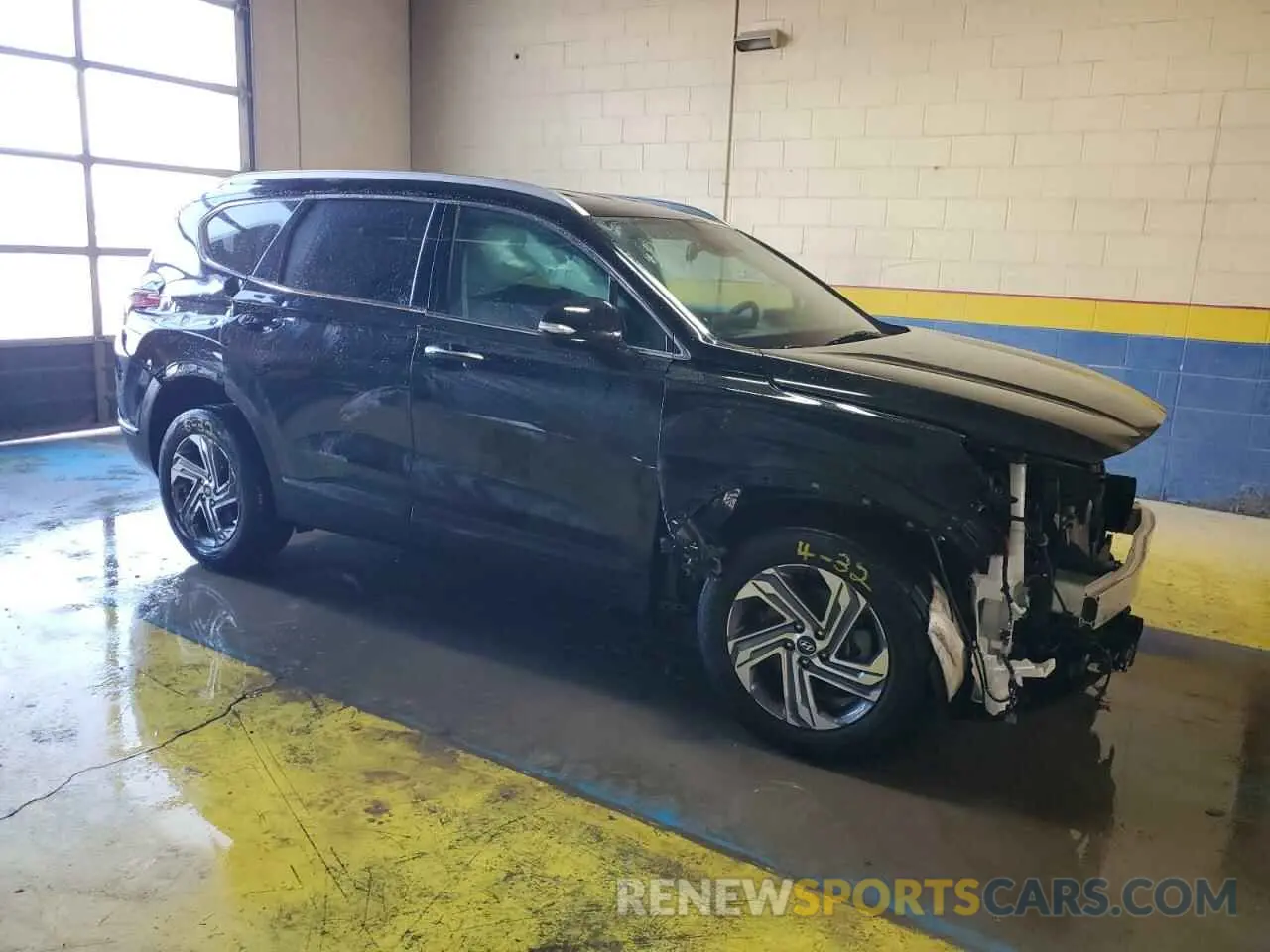 4 fotografías del automóvil dañado 5NMS2DAJXPH642933 HYUNDAI SANTA FE 2023