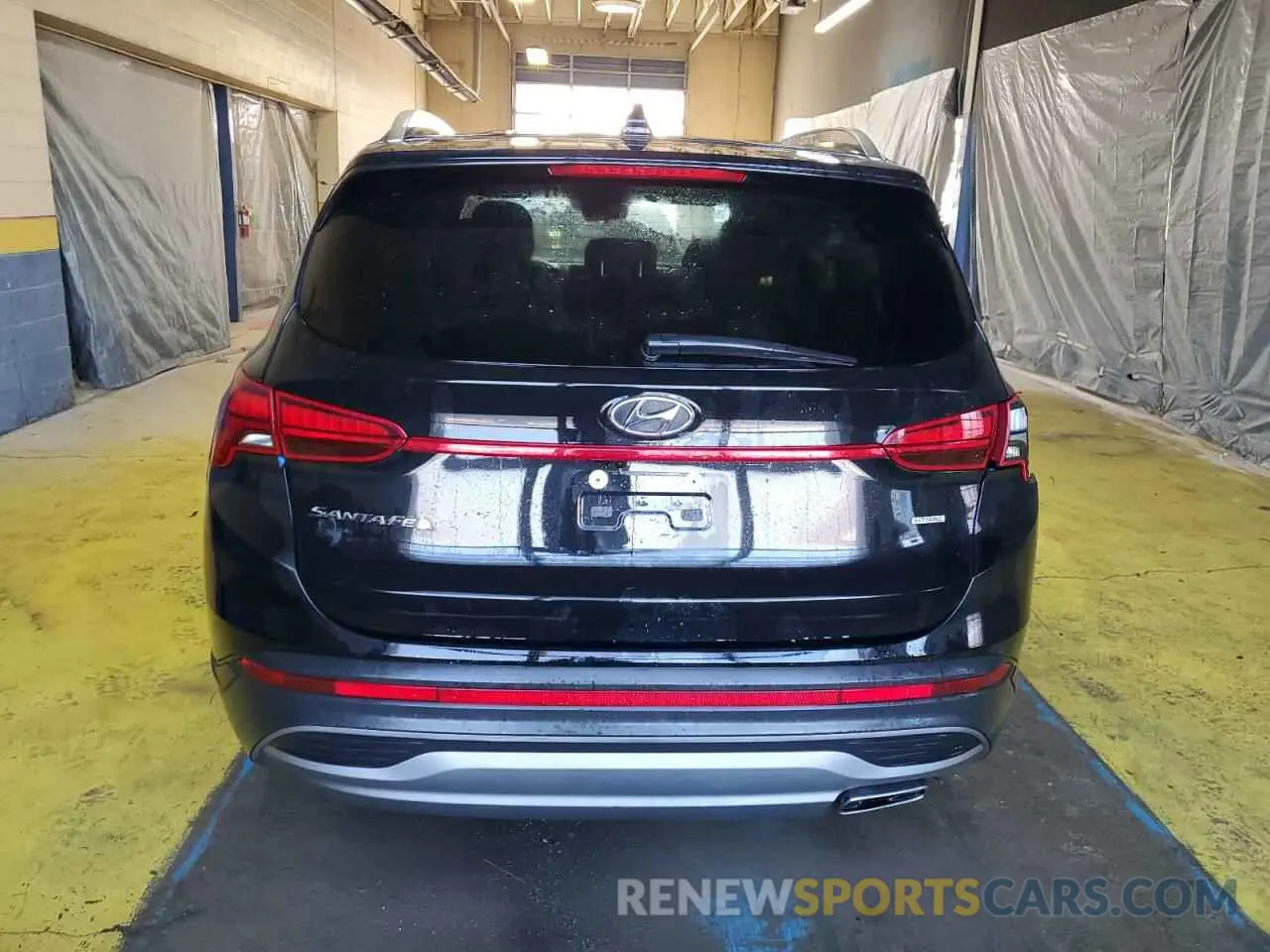 6 fotografías del automóvil dañado 5NMS2DAJXPH642933 HYUNDAI SANTA FE 2023