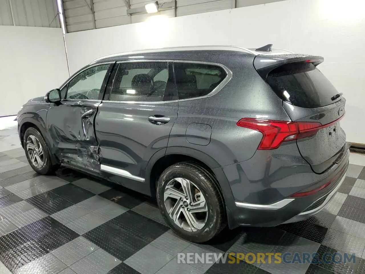 2 fotografías del automóvil dañado 5NMS34AJ0PH577619 HYUNDAI SANTA FE 2023