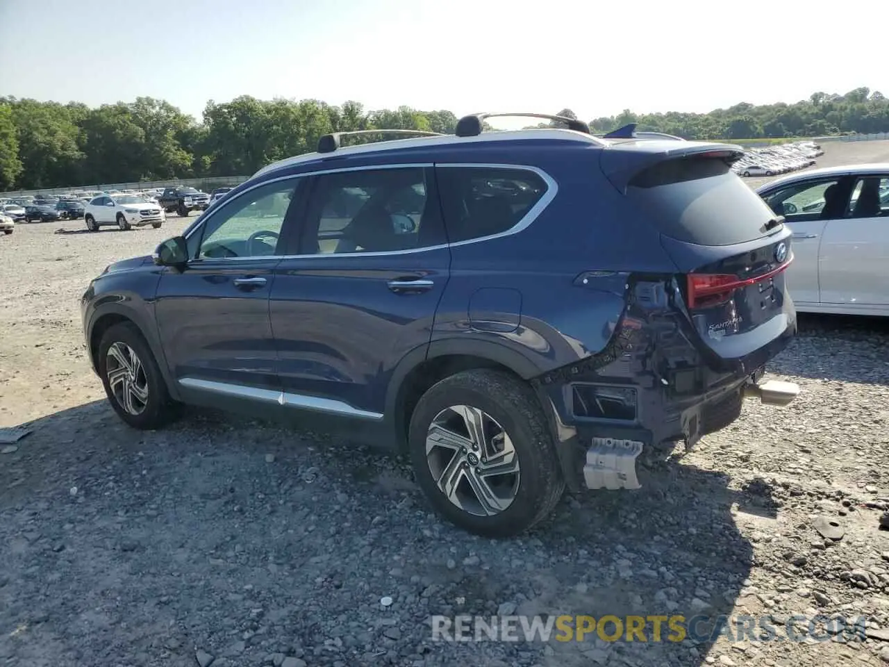 2 fotografías del automóvil dañado 5NMS34AJ1PH544810 HYUNDAI SANTA FE 2023