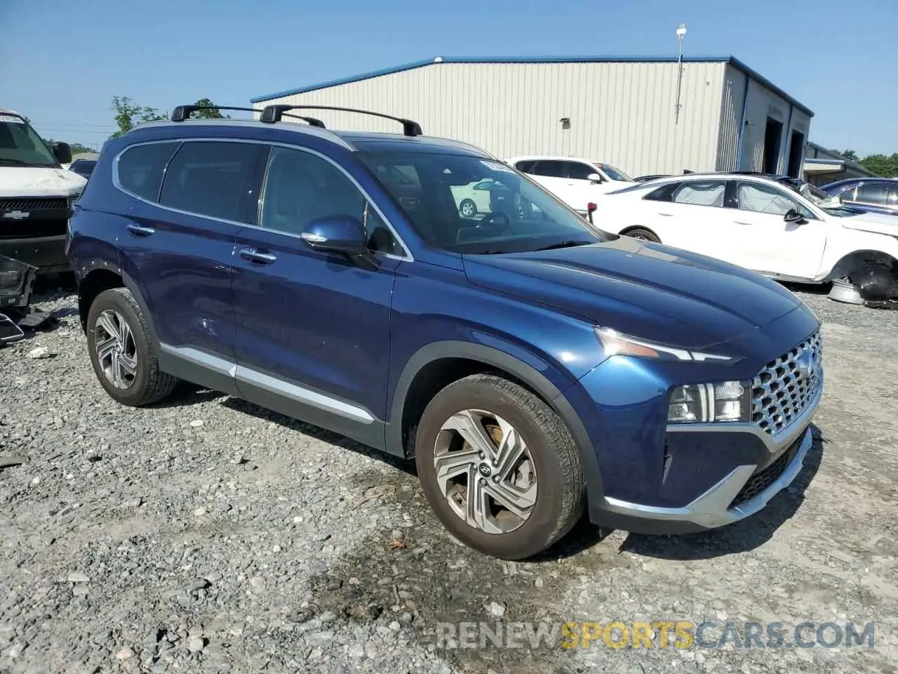 4 fotografías del automóvil dañado 5NMS34AJ1PH544810 HYUNDAI SANTA FE 2023