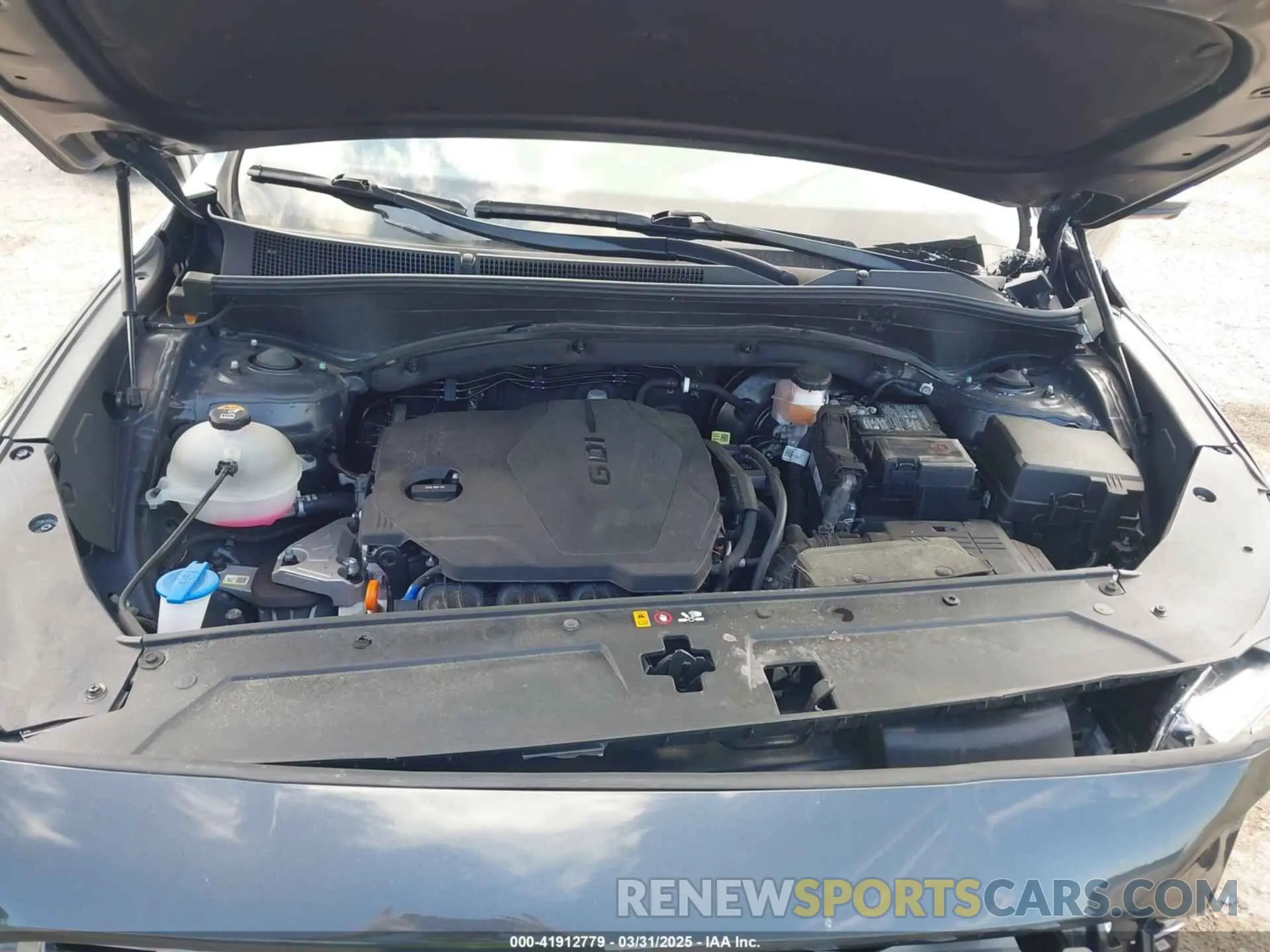 10 fotografías del automóvil dañado 5NMS34AJ1PH554866 HYUNDAI SANTA FE 2023