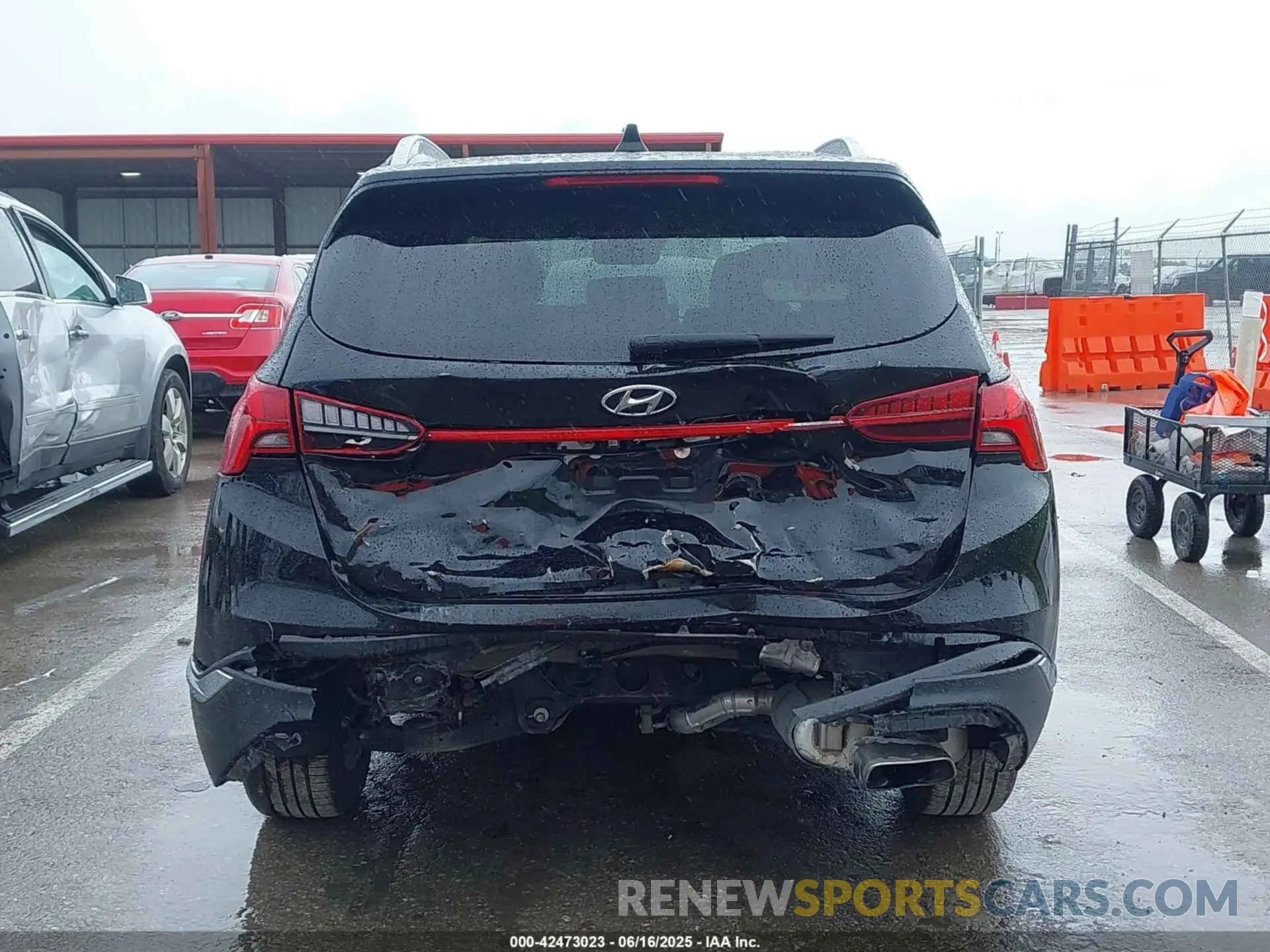 16 fotografías del automóvil dañado 5NMS34AJ2PH587469 HYUNDAI SANTA FE 2023
