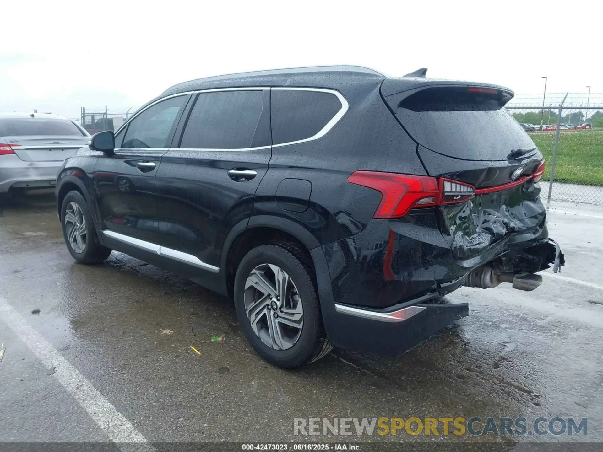 3 fotografías del automóvil dañado 5NMS34AJ2PH587469 HYUNDAI SANTA FE 2023