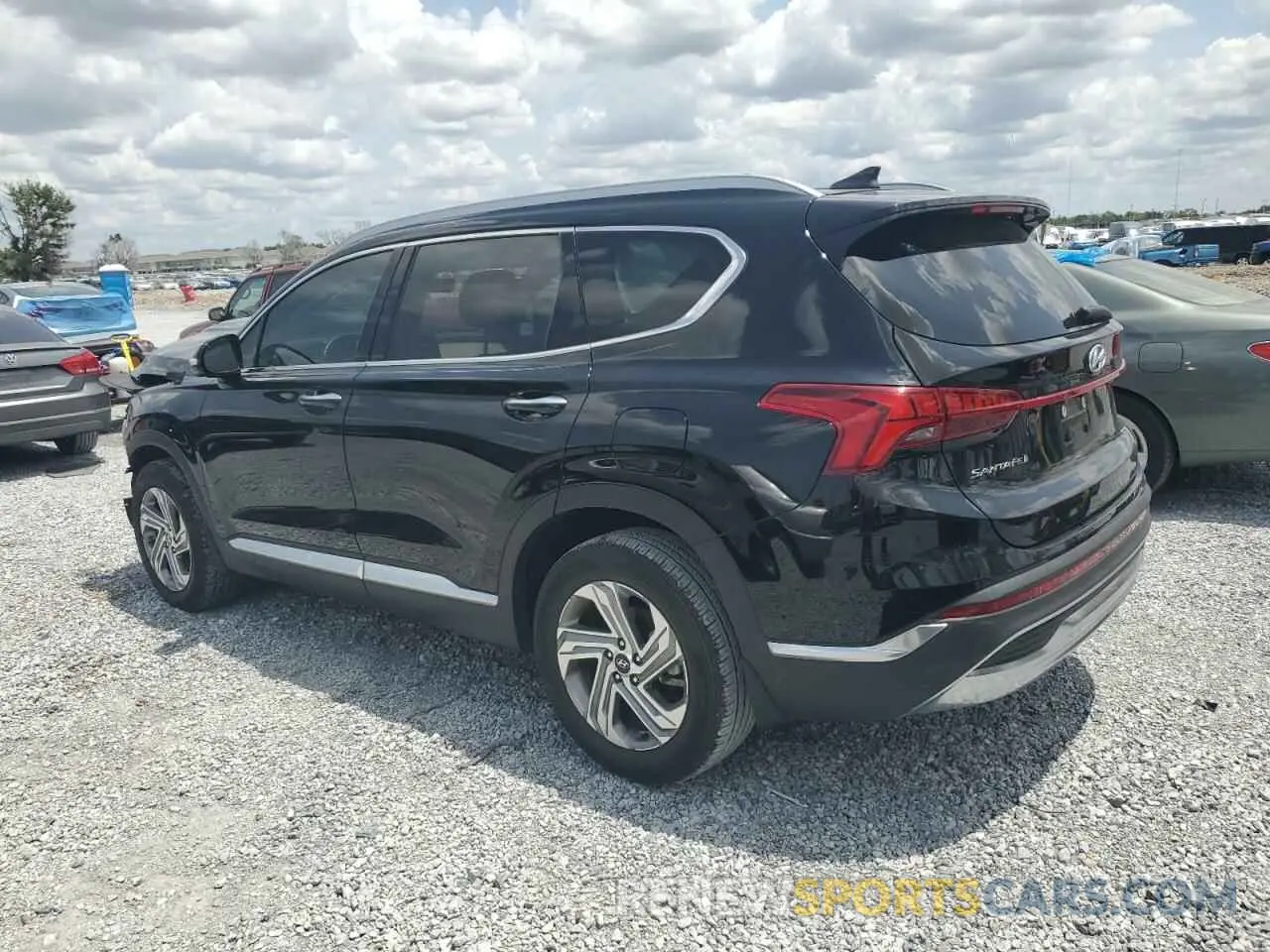 2 fotografías del automóvil dañado 5NMS34AJ4PH553999 HYUNDAI SANTA FE 2023