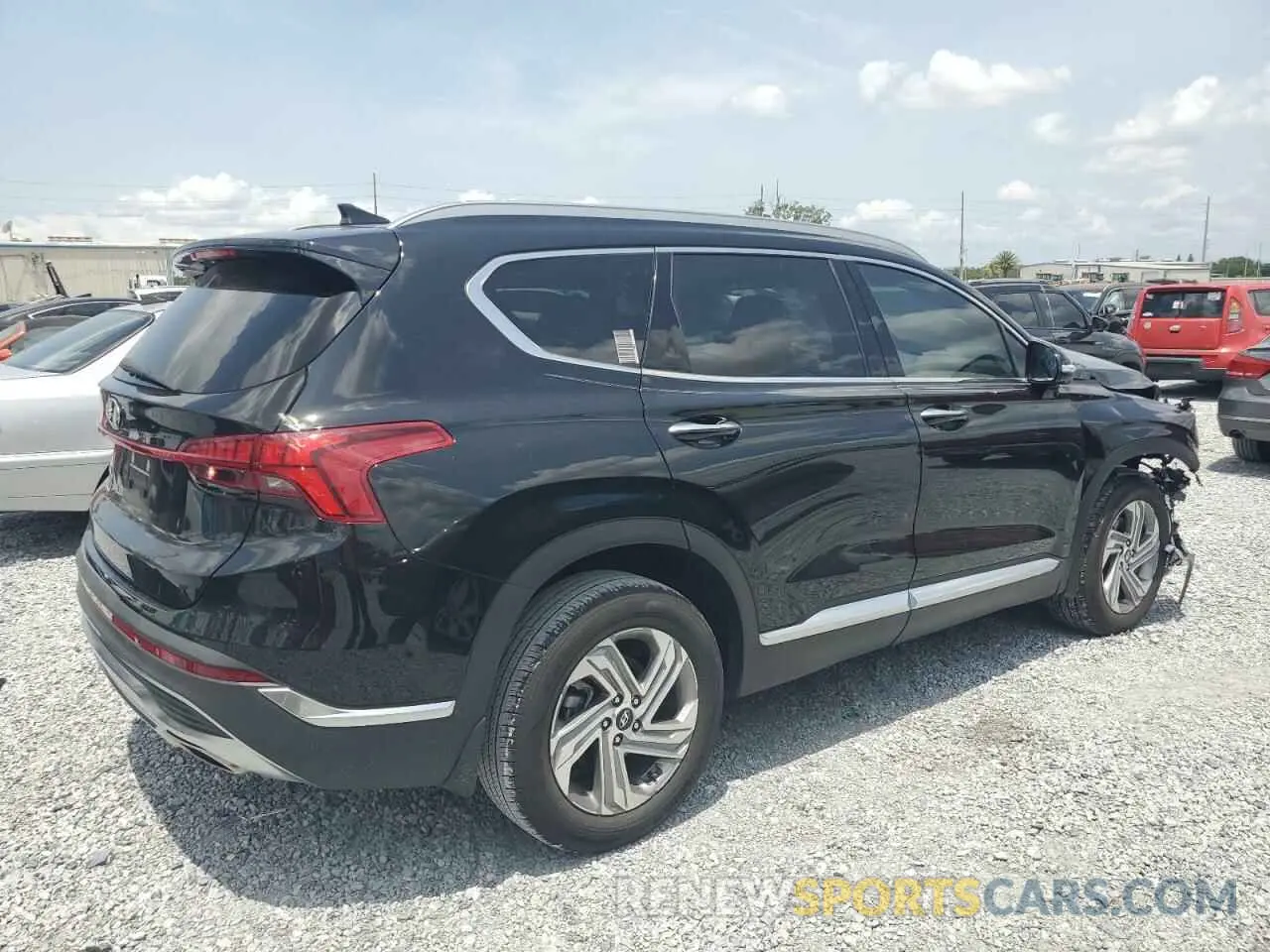 3 fotografías del automóvil dañado 5NMS34AJ4PH553999 HYUNDAI SANTA FE 2023