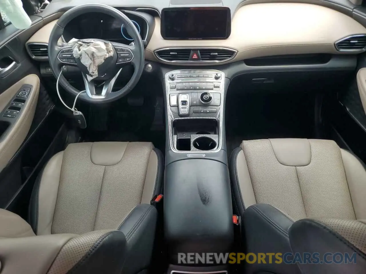 8 fotografías del automóvil dañado 5NMS34AJ4PH553999 HYUNDAI SANTA FE 2023