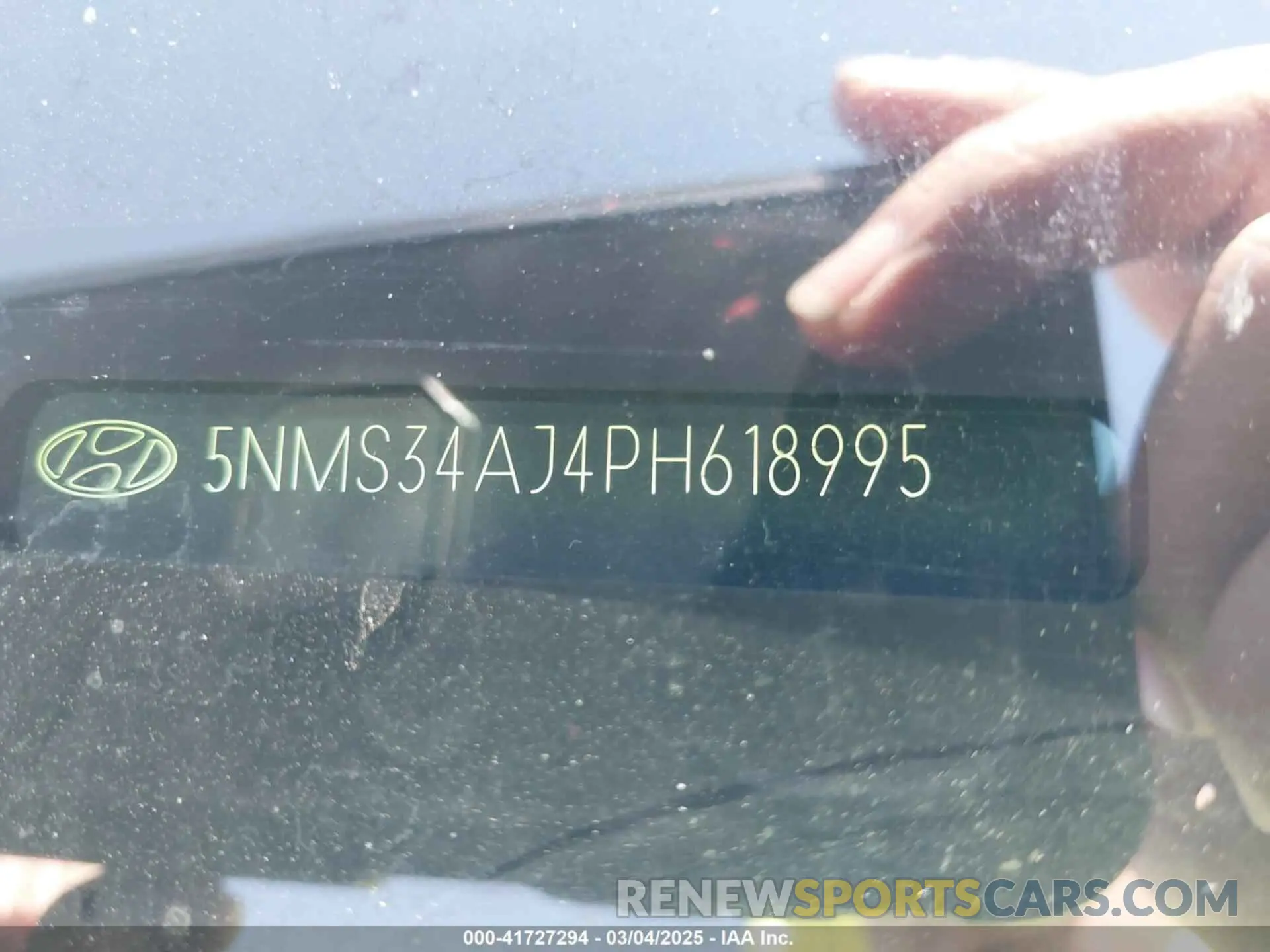 18 fotografías del automóvil dañado 5NMS34AJ4PH618995 HYUNDAI SANTA FE 2023