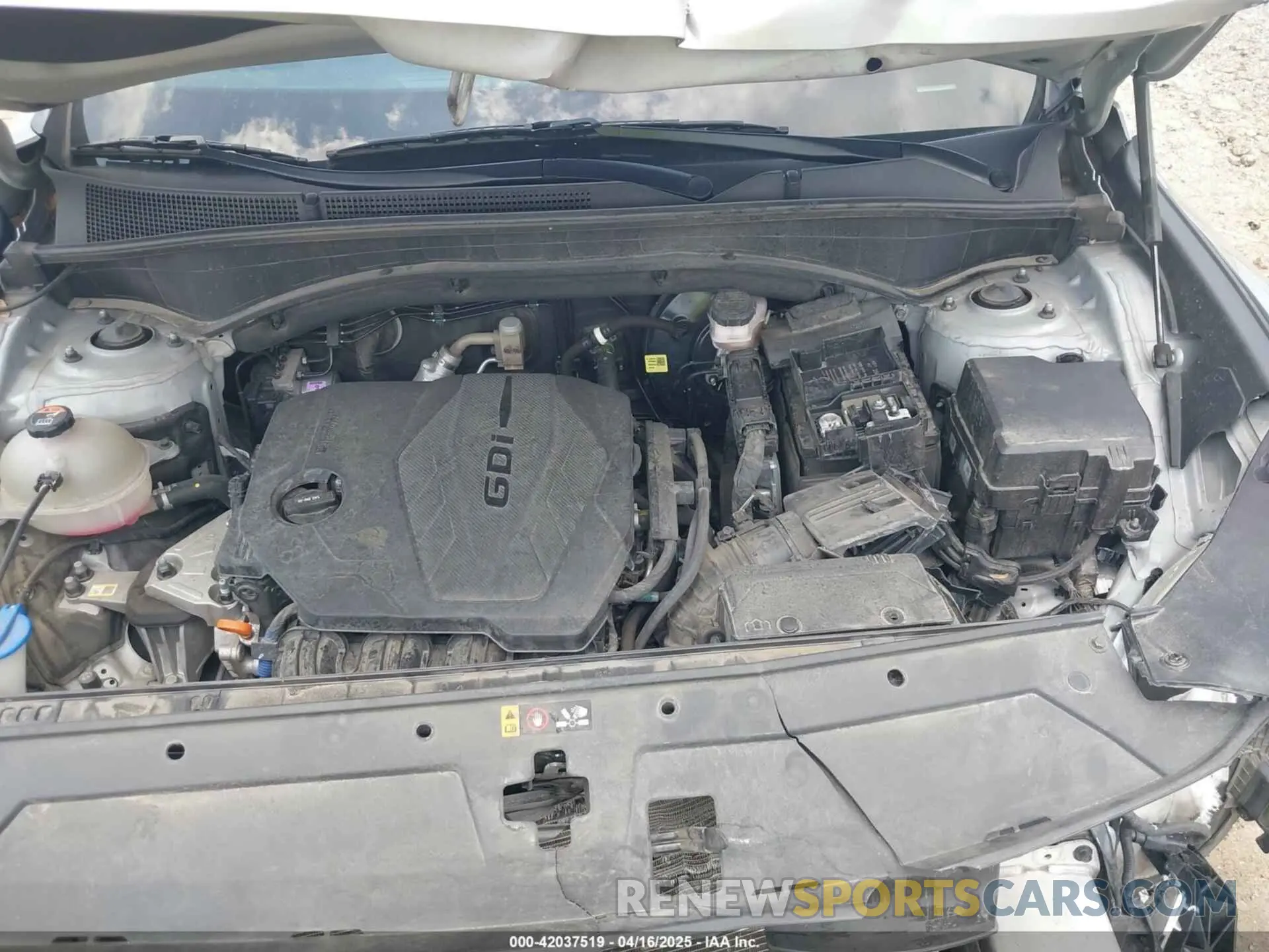 10 fotografías del automóvil dañado 5NMS34AJ5PH537357 HYUNDAI SANTA FE 2023