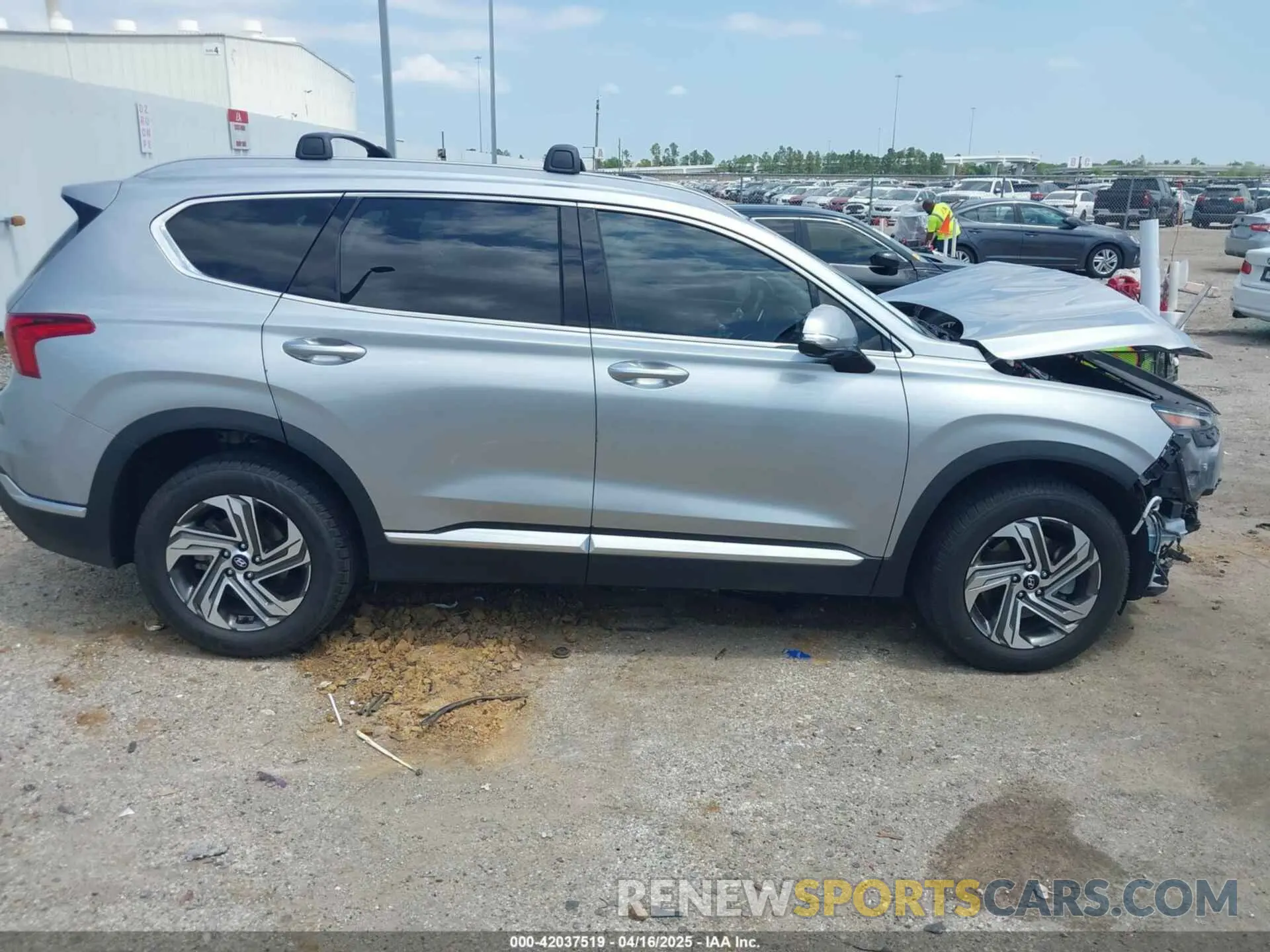14 fotografías del automóvil dañado 5NMS34AJ5PH537357 HYUNDAI SANTA FE 2023