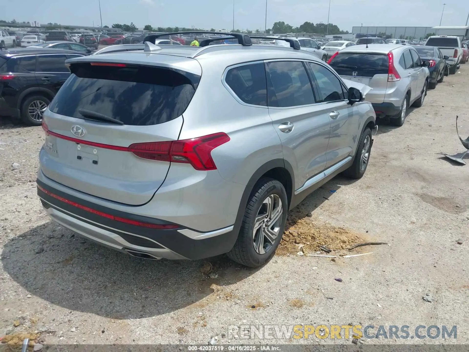 4 fotografías del automóvil dañado 5NMS34AJ5PH537357 HYUNDAI SANTA FE 2023