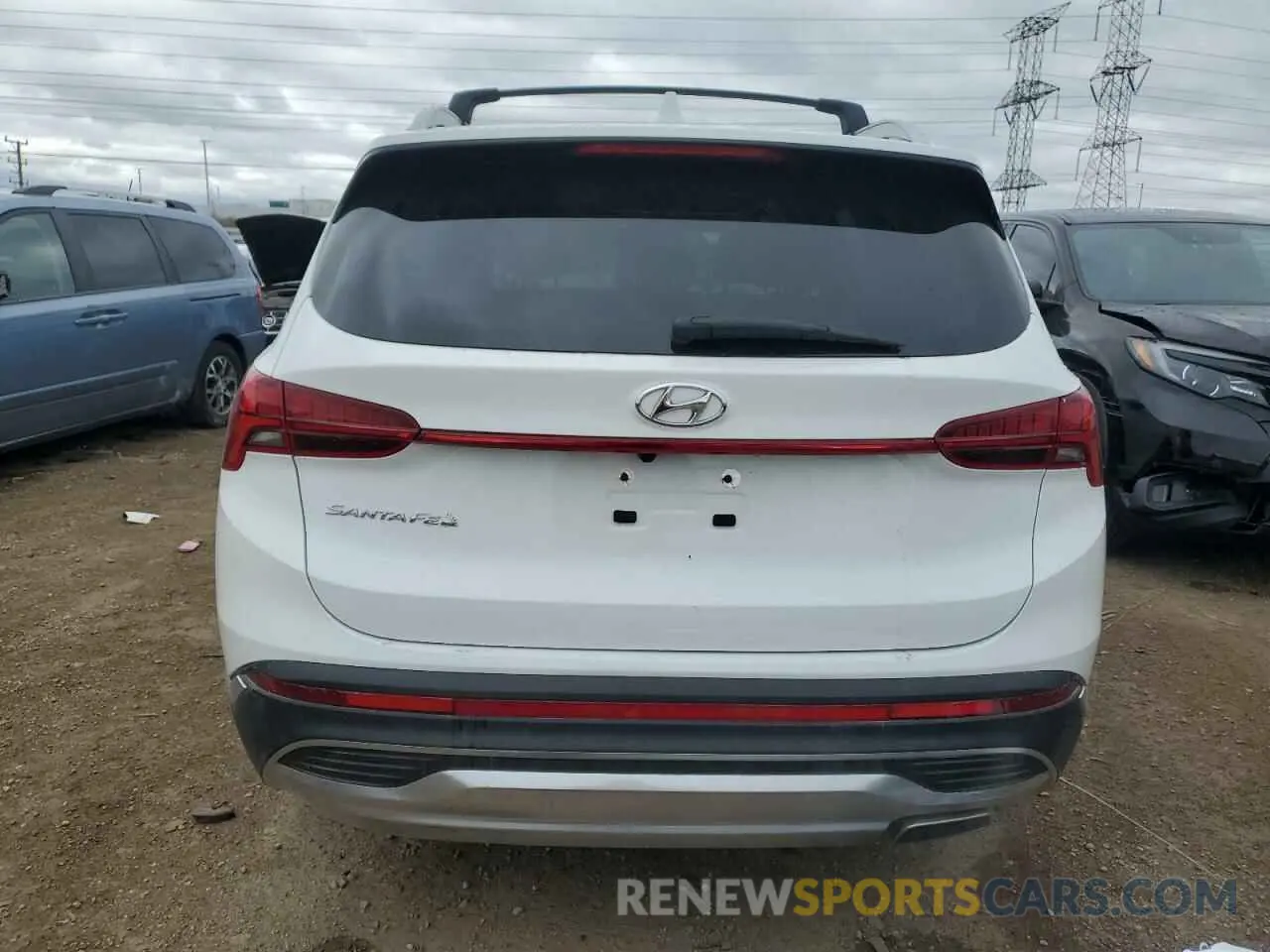 6 fotografías del automóvil dañado 5NMS34AJ5PH608086 HYUNDAI SANTA FE 2023