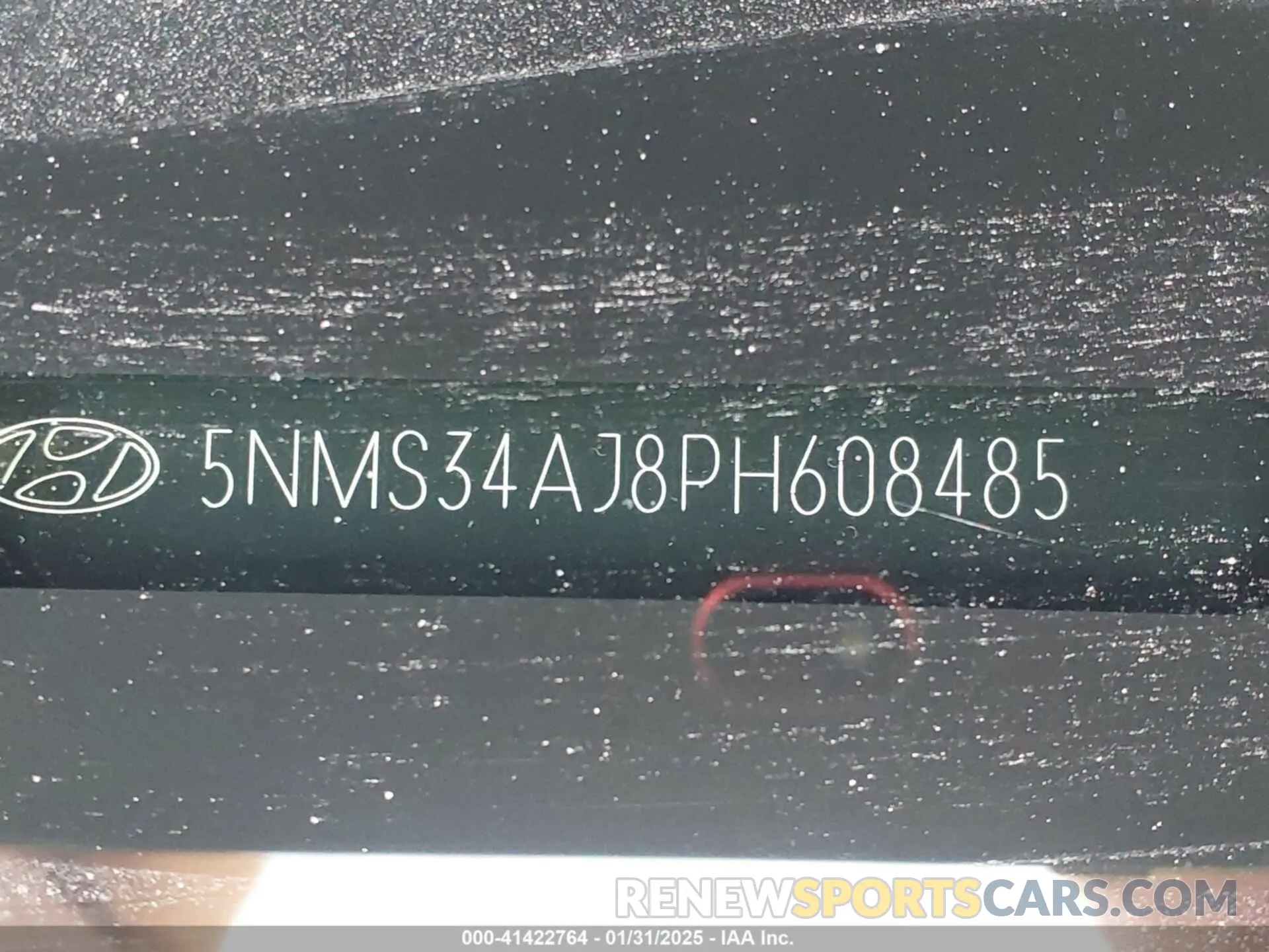 9 fotografías del automóvil dañado 5NMS34AJ8PH608485 HYUNDAI SANTA FE 2023