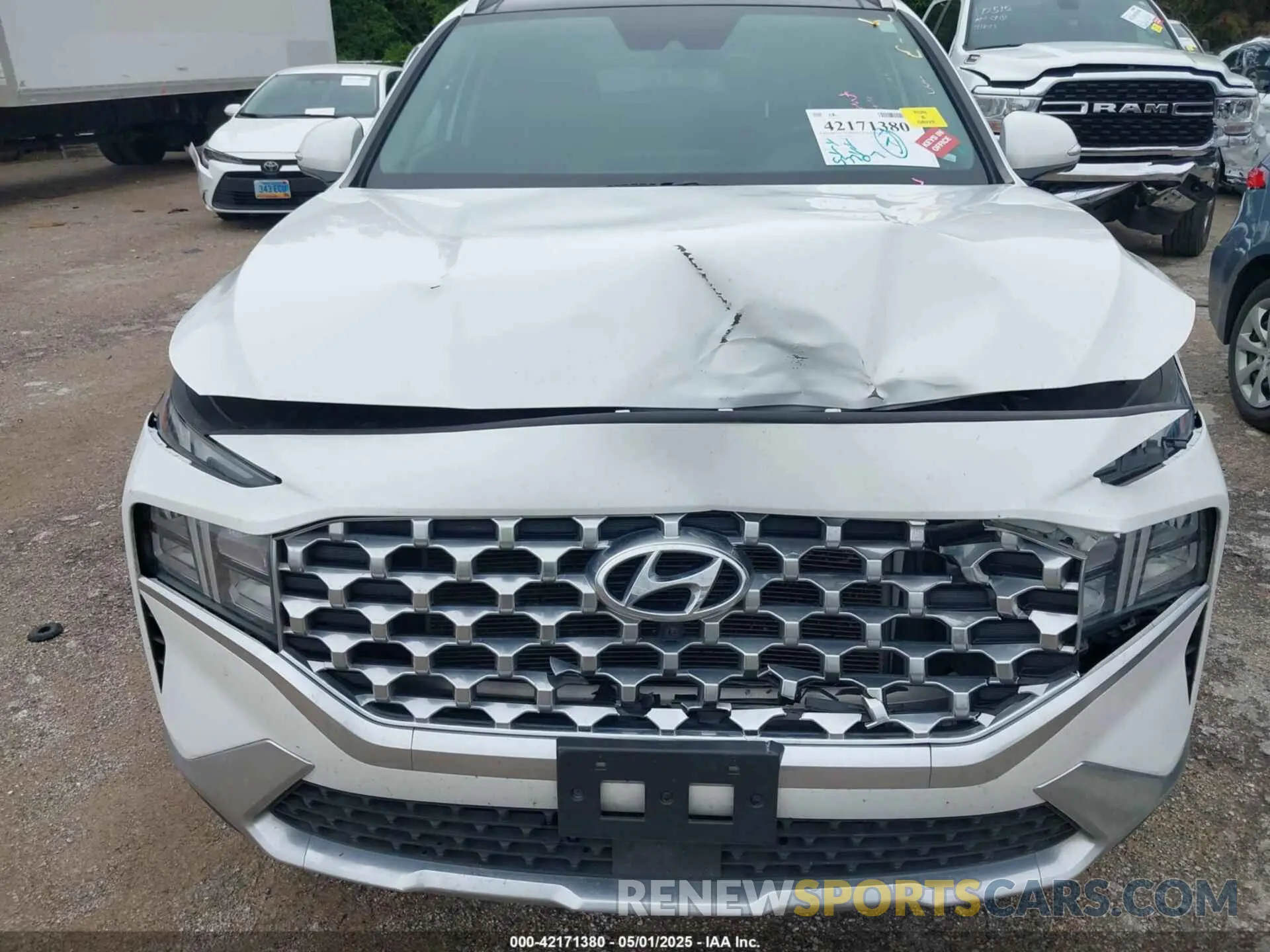 6 fotografías del automóvil dañado 5NMS34AJ9PH527799 HYUNDAI SANTA FE 2023