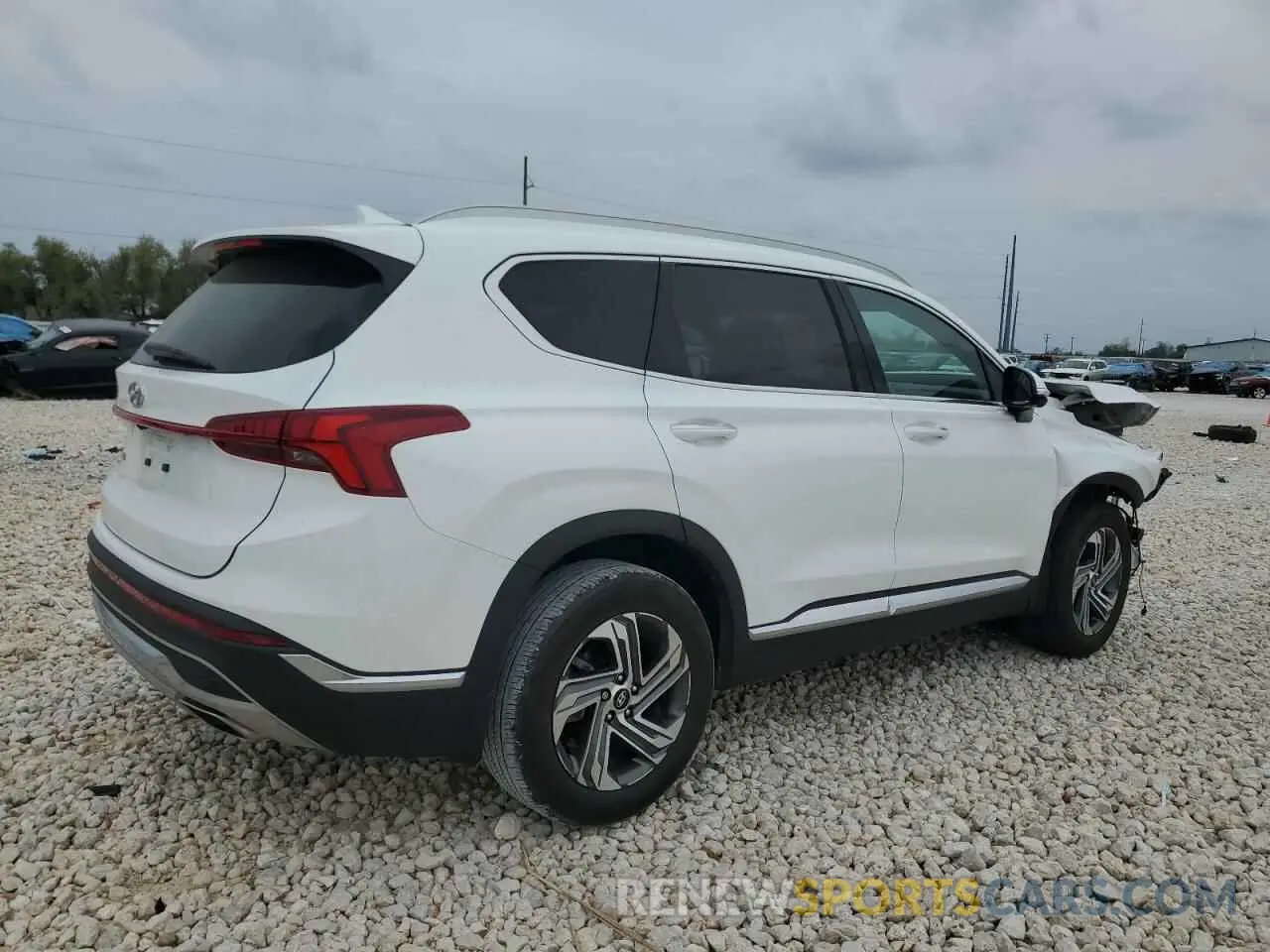 3 fotografías del automóvil dañado 5NMS34AJXPH544451 HYUNDAI SANTA FE 2023