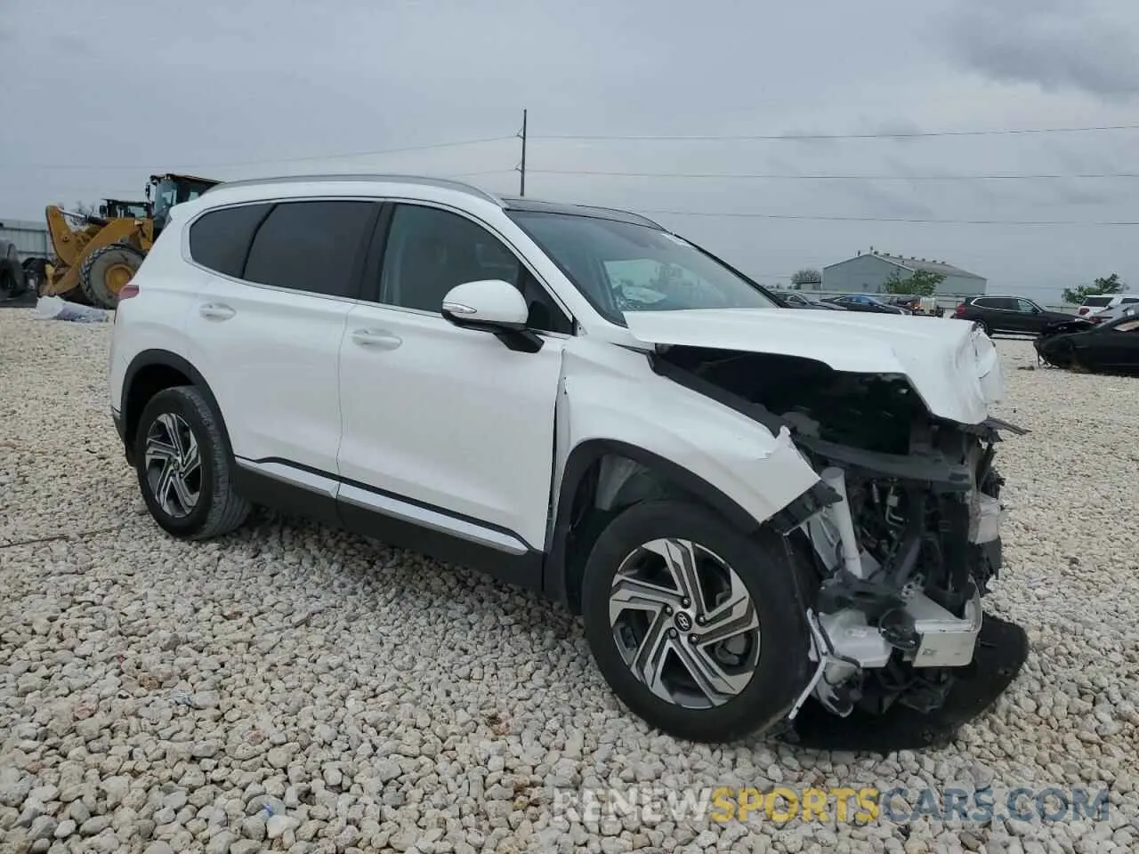 4 fotografías del automóvil dañado 5NMS34AJXPH544451 HYUNDAI SANTA FE 2023