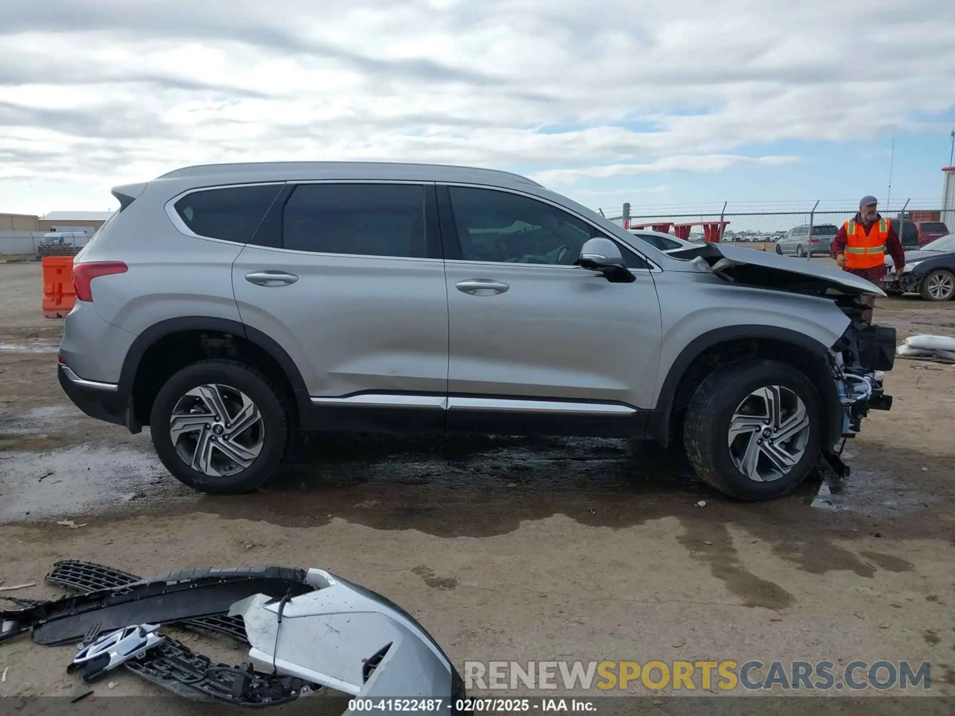 14 fotografías del automóvil dañado 5NMS34AJXPH605670 HYUNDAI SANTA FE 2023