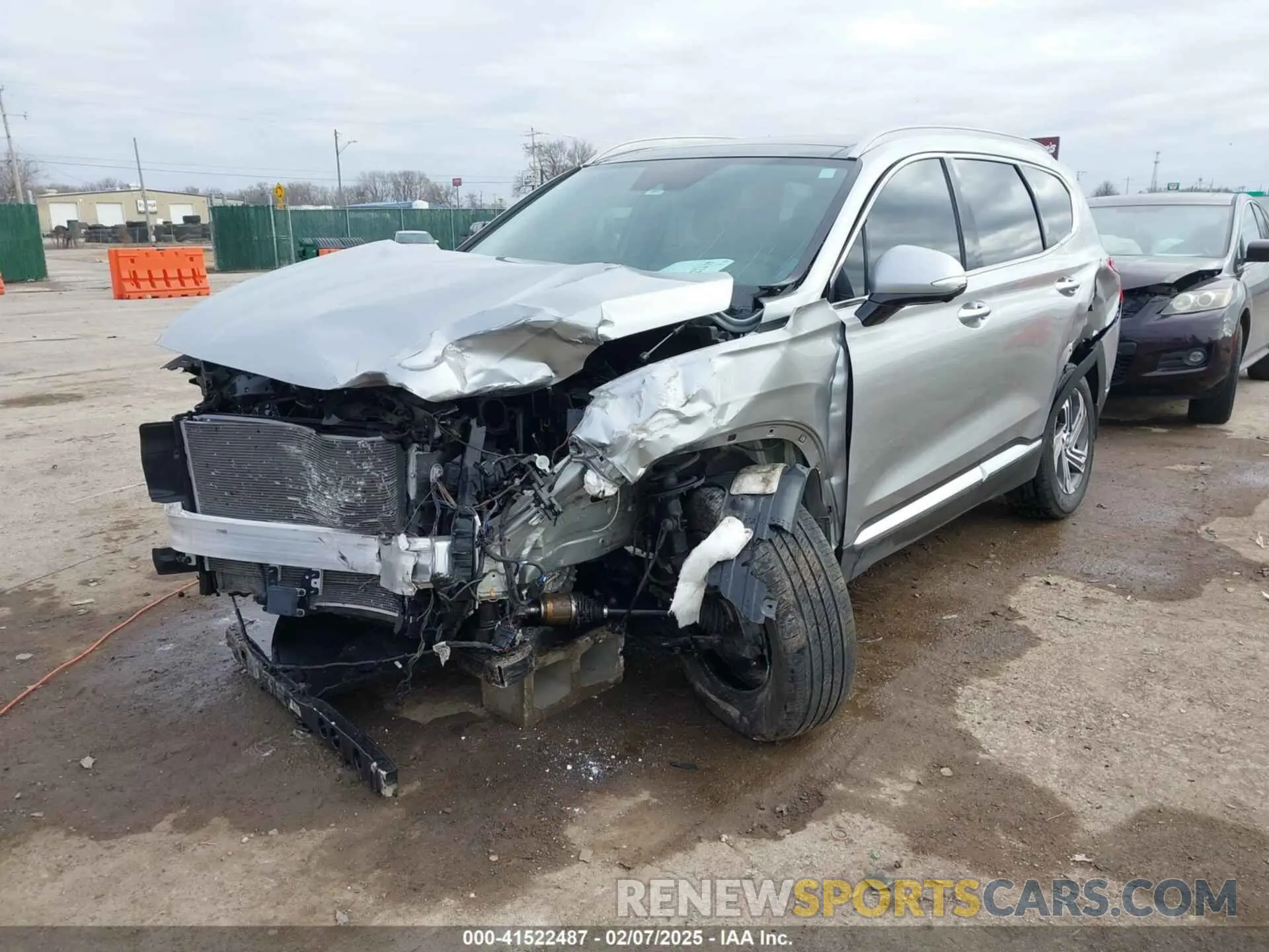 2 fotografías del automóvil dañado 5NMS34AJXPH605670 HYUNDAI SANTA FE 2023