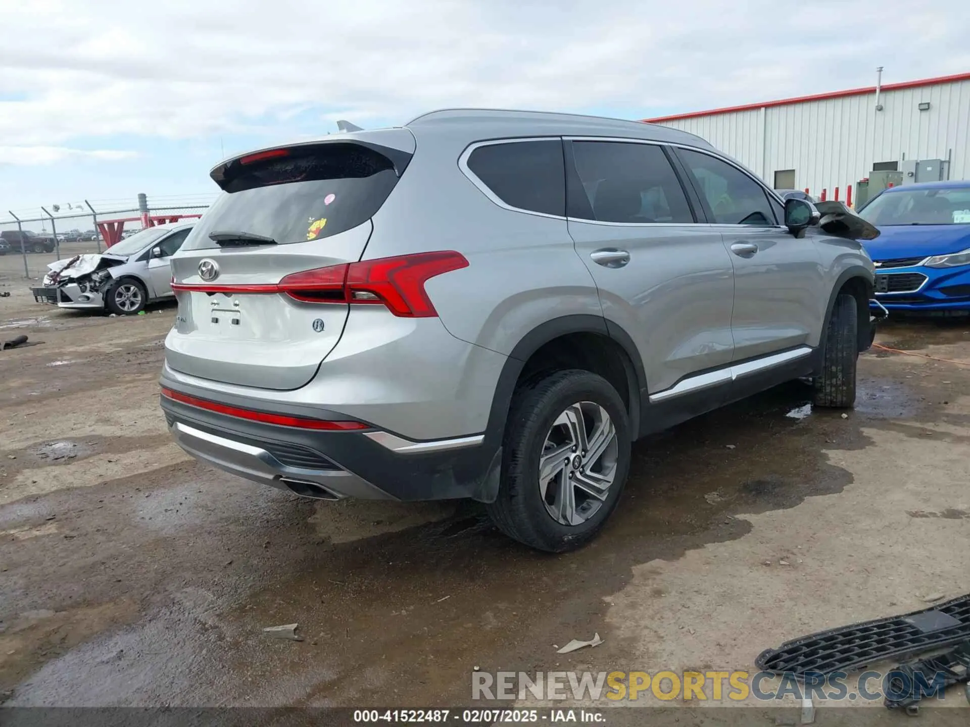 4 fotografías del automóvil dañado 5NMS34AJXPH605670 HYUNDAI SANTA FE 2023