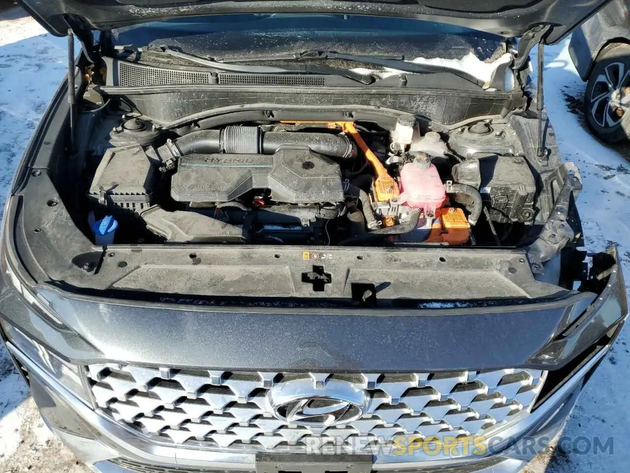 11 fotografías del automóvil dañado 5NMS3DA12PH011767 HYUNDAI SANTA FE 2023