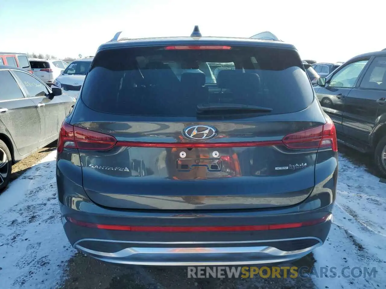 6 fotografías del automóvil dañado 5NMS3DA12PH011767 HYUNDAI SANTA FE 2023