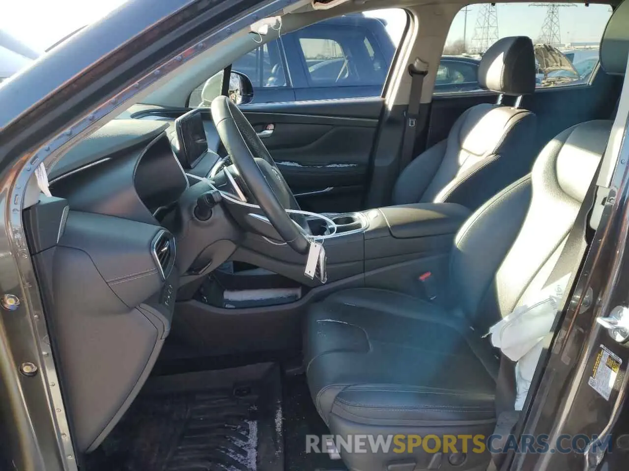 7 fotografías del automóvil dañado 5NMS3DA12PH011767 HYUNDAI SANTA FE 2023