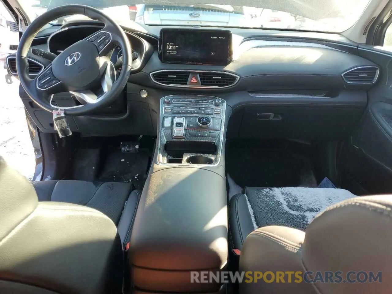 8 fotografías del automóvil dañado 5NMS3DA12PH011767 HYUNDAI SANTA FE 2023