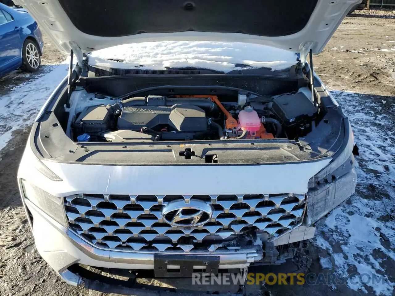 12 fotografías del automóvil dañado 5NMS3DA13PH005721 HYUNDAI SANTA FE 2023