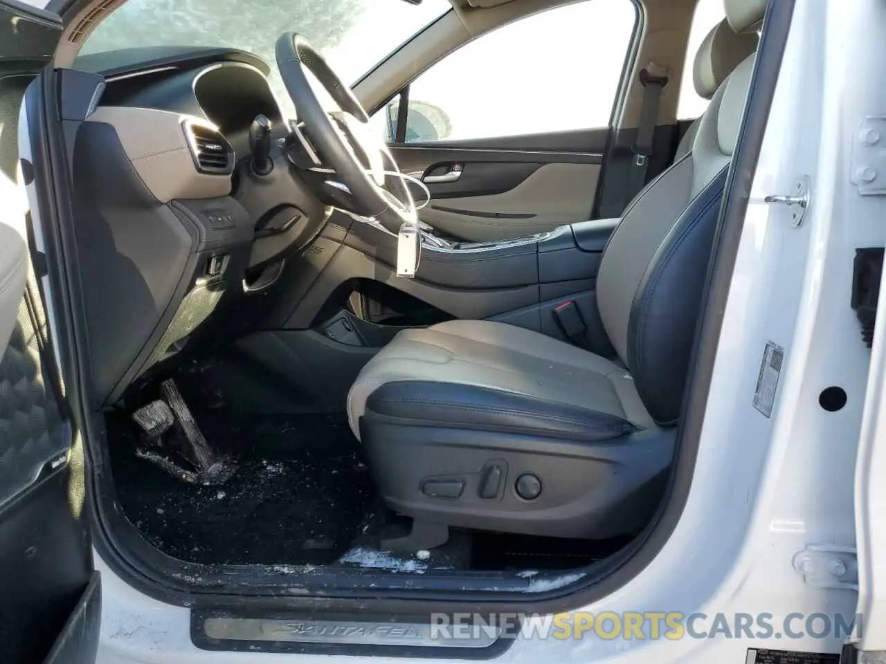7 fotografías del automóvil dañado 5NMS3DA13PH005721 HYUNDAI SANTA FE 2023