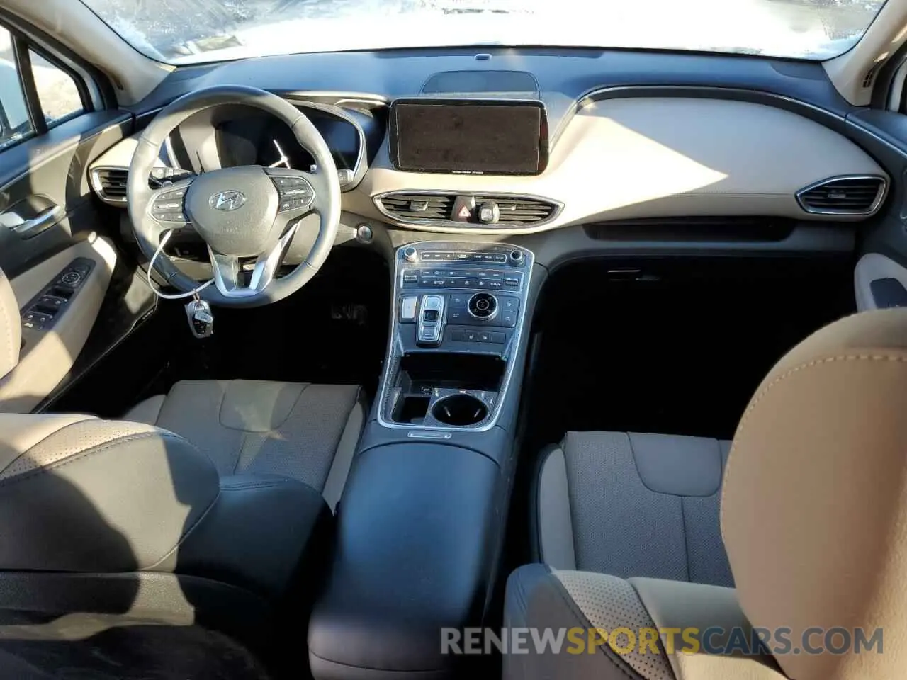 8 fotografías del automóvil dañado 5NMS3DA13PH005721 HYUNDAI SANTA FE 2023