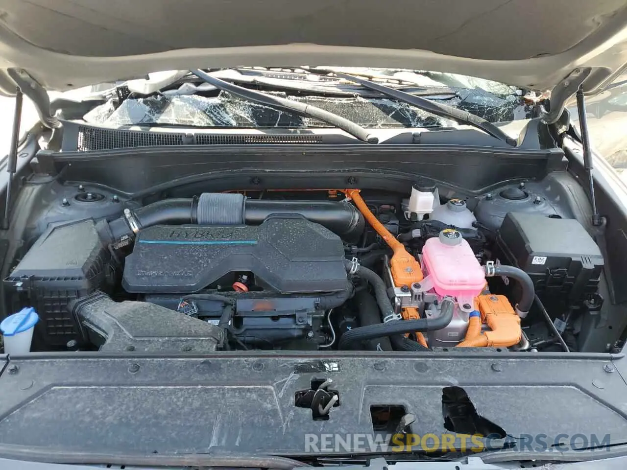 13 fotografías del automóvil dañado 5NMS3DA14PH011799 HYUNDAI SANTA FE 2023