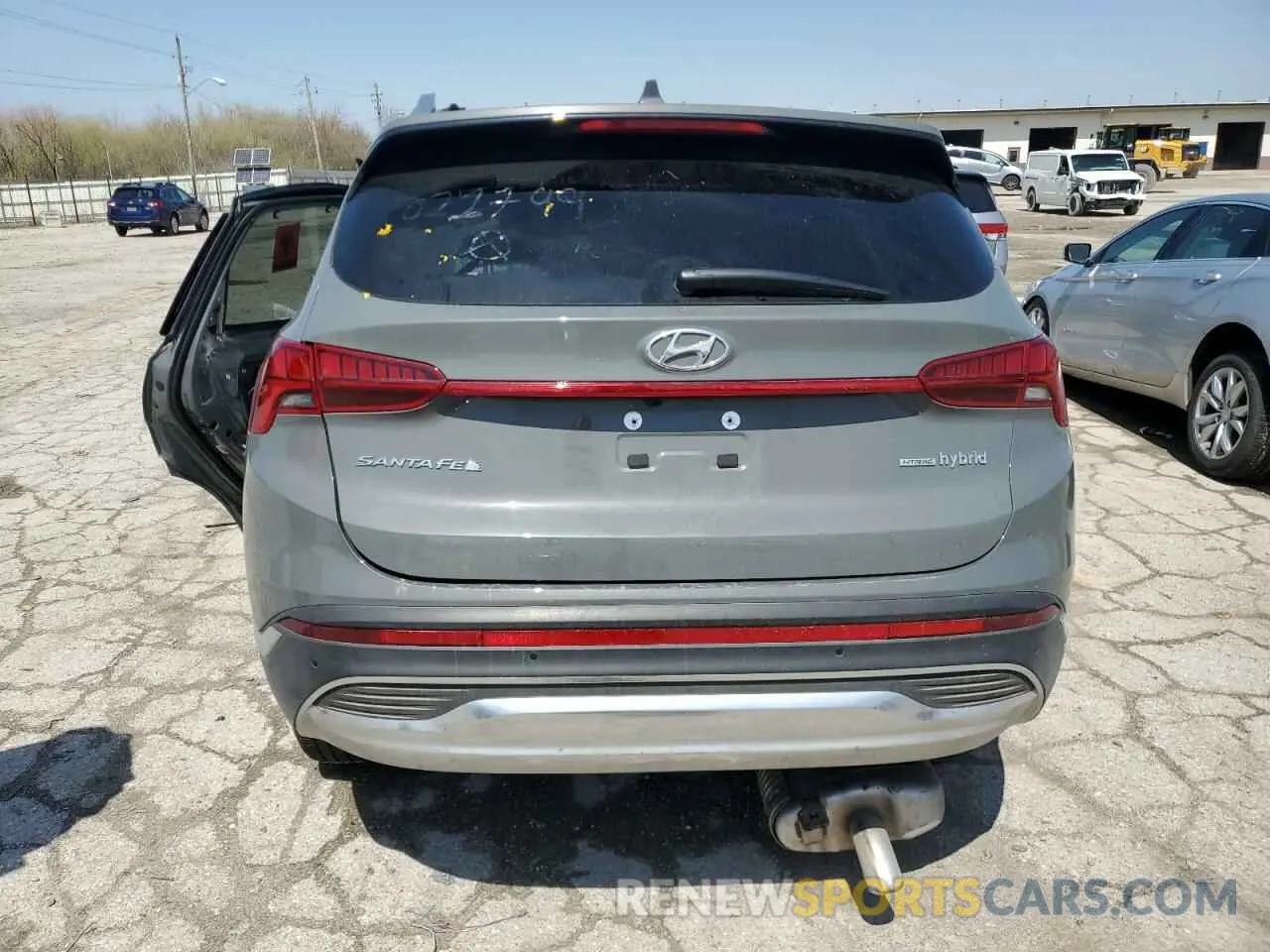 6 fotografías del automóvil dañado 5NMS3DA14PH011799 HYUNDAI SANTA FE 2023