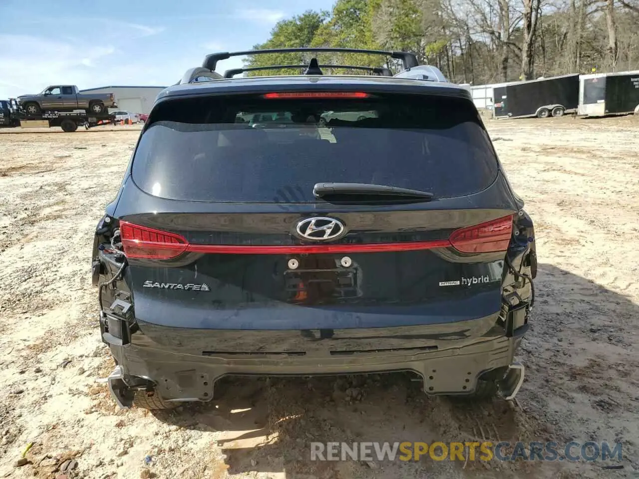 6 fotografías del automóvil dañado 5NMS3DA15PH020463 HYUNDAI SANTA FE 2023
