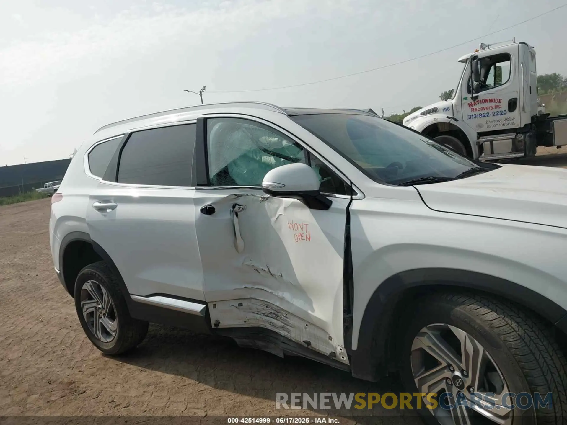 14 fotografías del automóvil dañado 5NMS3DAJ0PH524080 HYUNDAI SANTA FE 2023