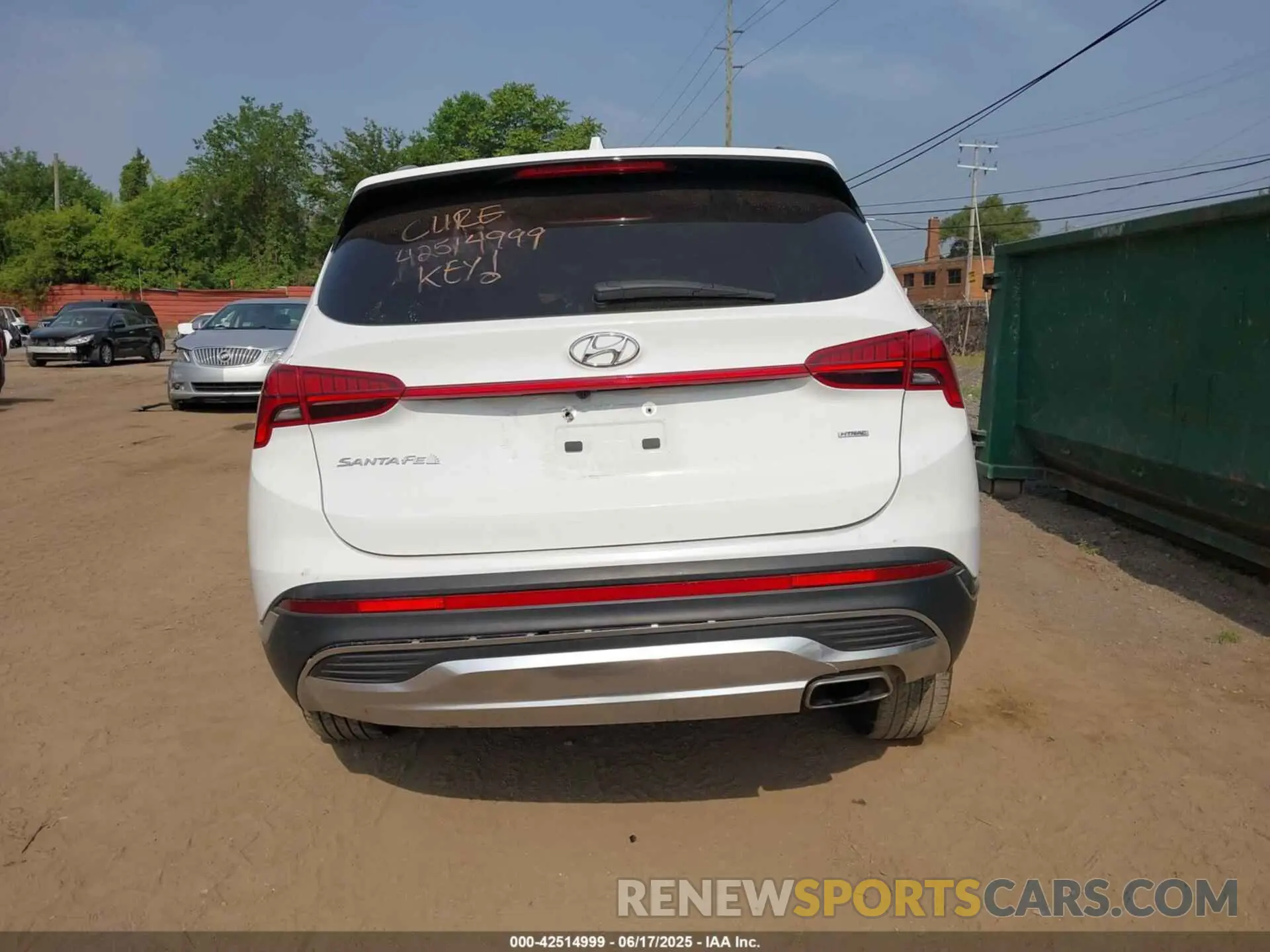 17 fotografías del automóvil dañado 5NMS3DAJ0PH524080 HYUNDAI SANTA FE 2023