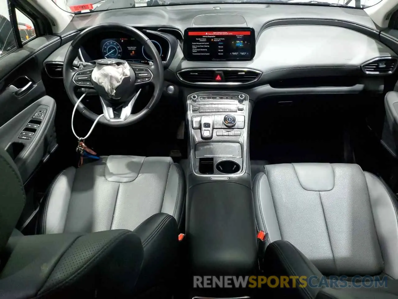 8 fotografías del automóvil dañado 5NMS3DAJ1PH622339 HYUNDAI SANTA FE 2023