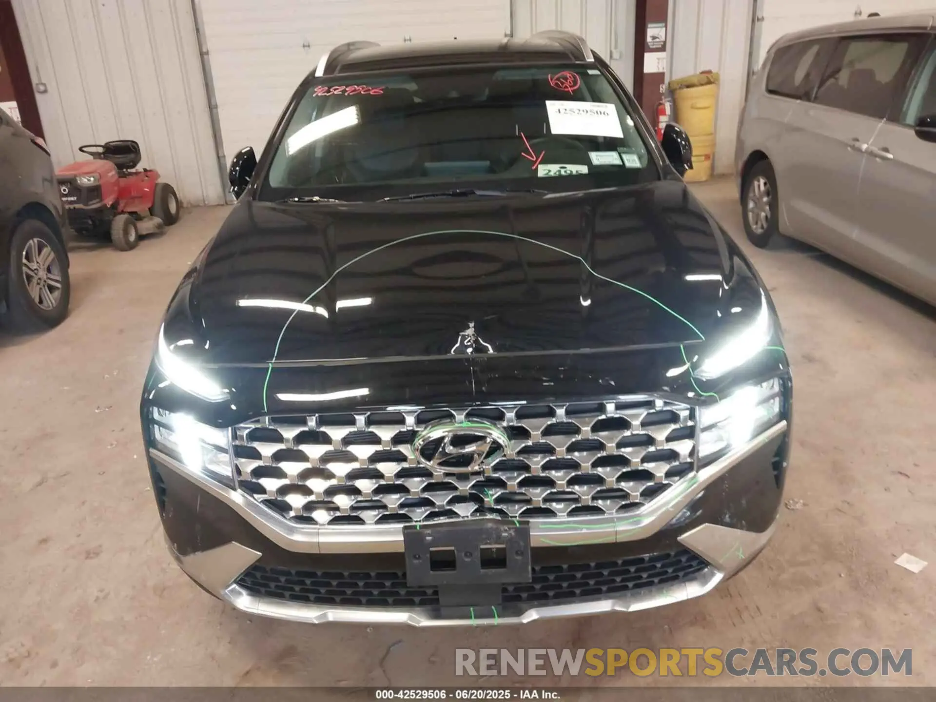 13 fotografías del automóvil dañado 5NMS3DAJ2PH562829 HYUNDAI SANTA FE 2023