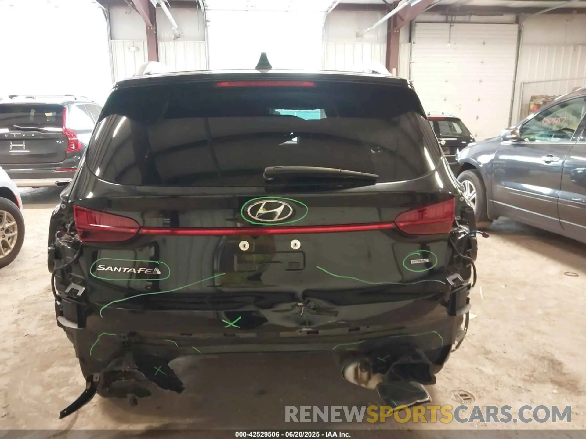 17 fotografías del automóvil dañado 5NMS3DAJ2PH562829 HYUNDAI SANTA FE 2023