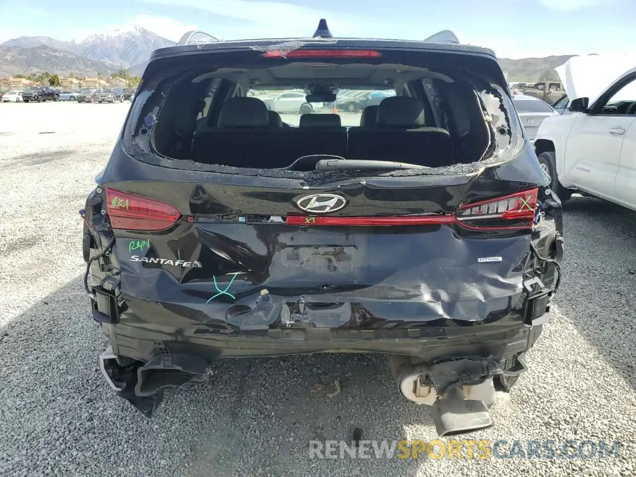 6 fotografías del automóvil dañado 5NMS3DAJ3PH504843 HYUNDAI SANTA FE 2023