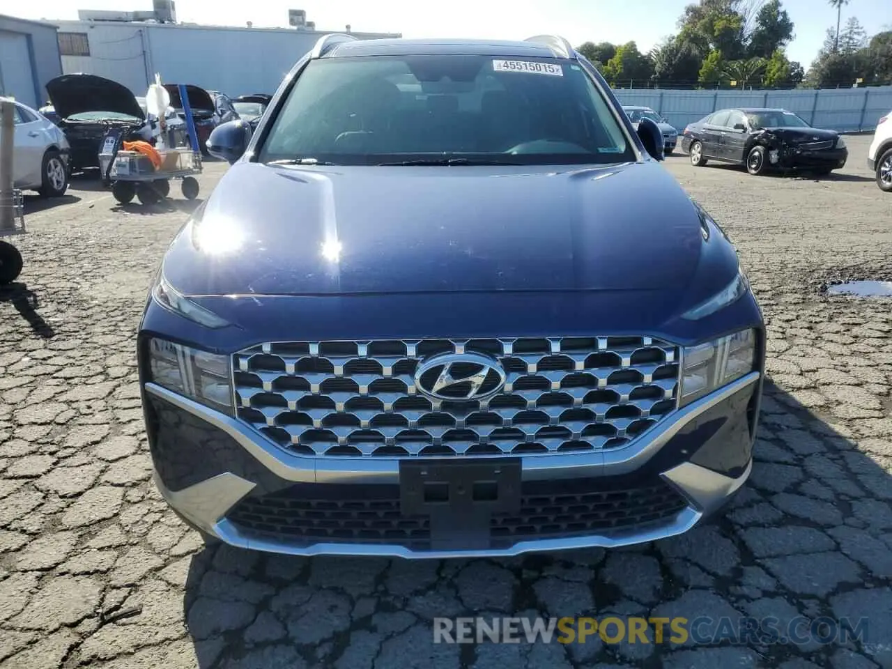 5 fotografías del automóvil dañado 5NMS3DAJ3PH507466 HYUNDAI SANTA FE 2023