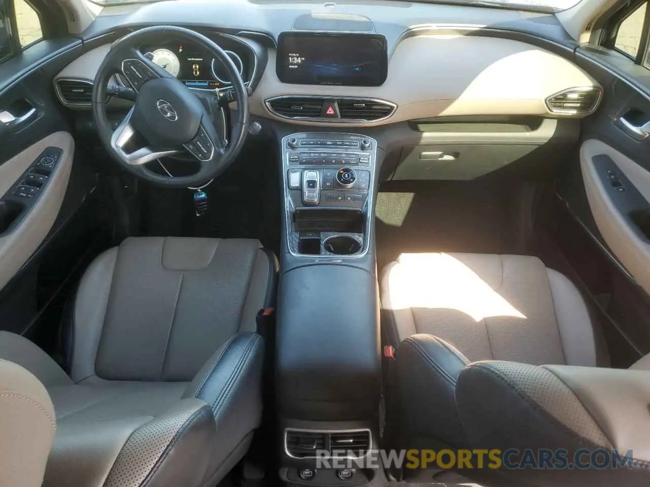 8 fotografías del automóvil dañado 5NMS3DAJ3PH507466 HYUNDAI SANTA FE 2023